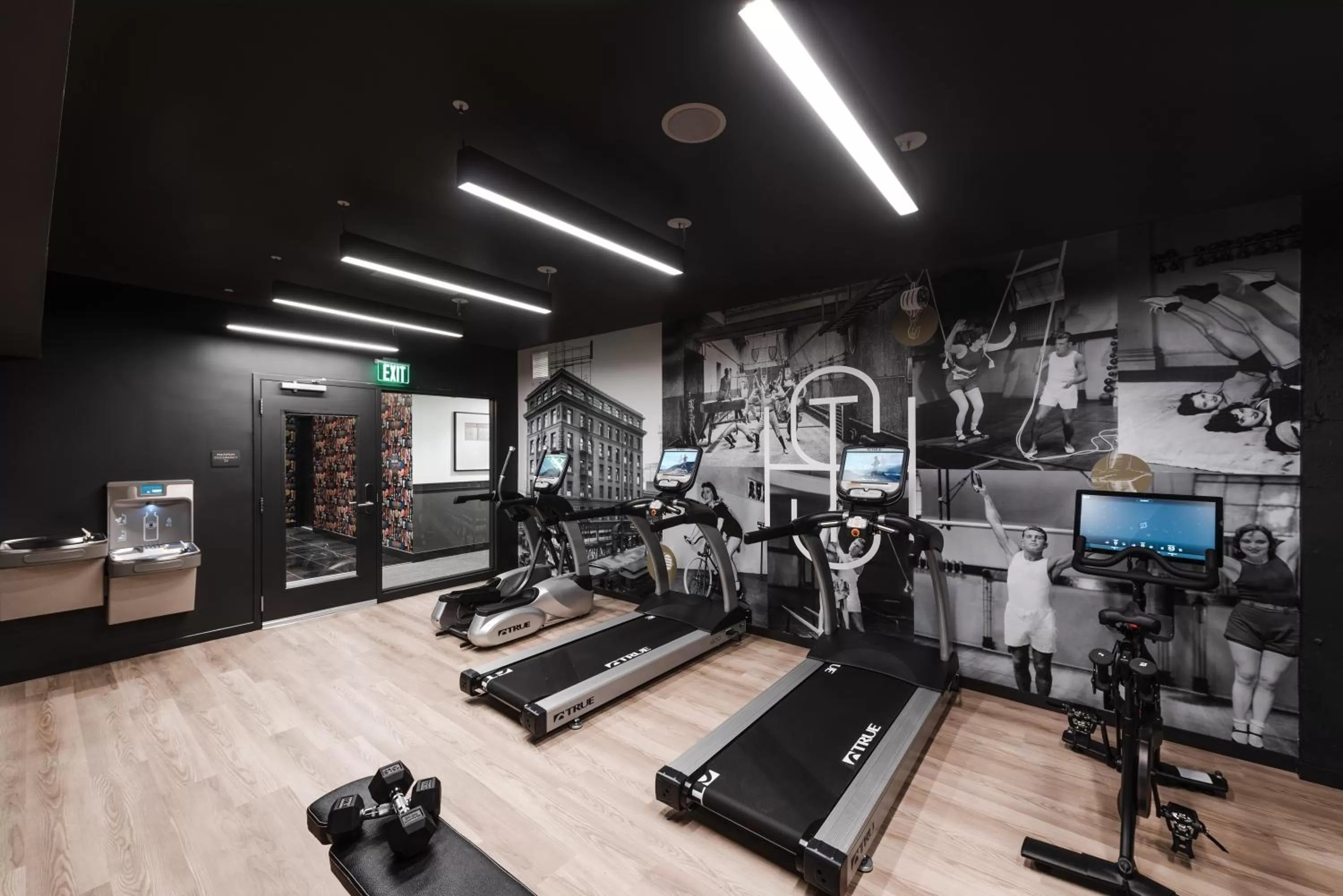 Fitness centre/facilities in The State Hotel