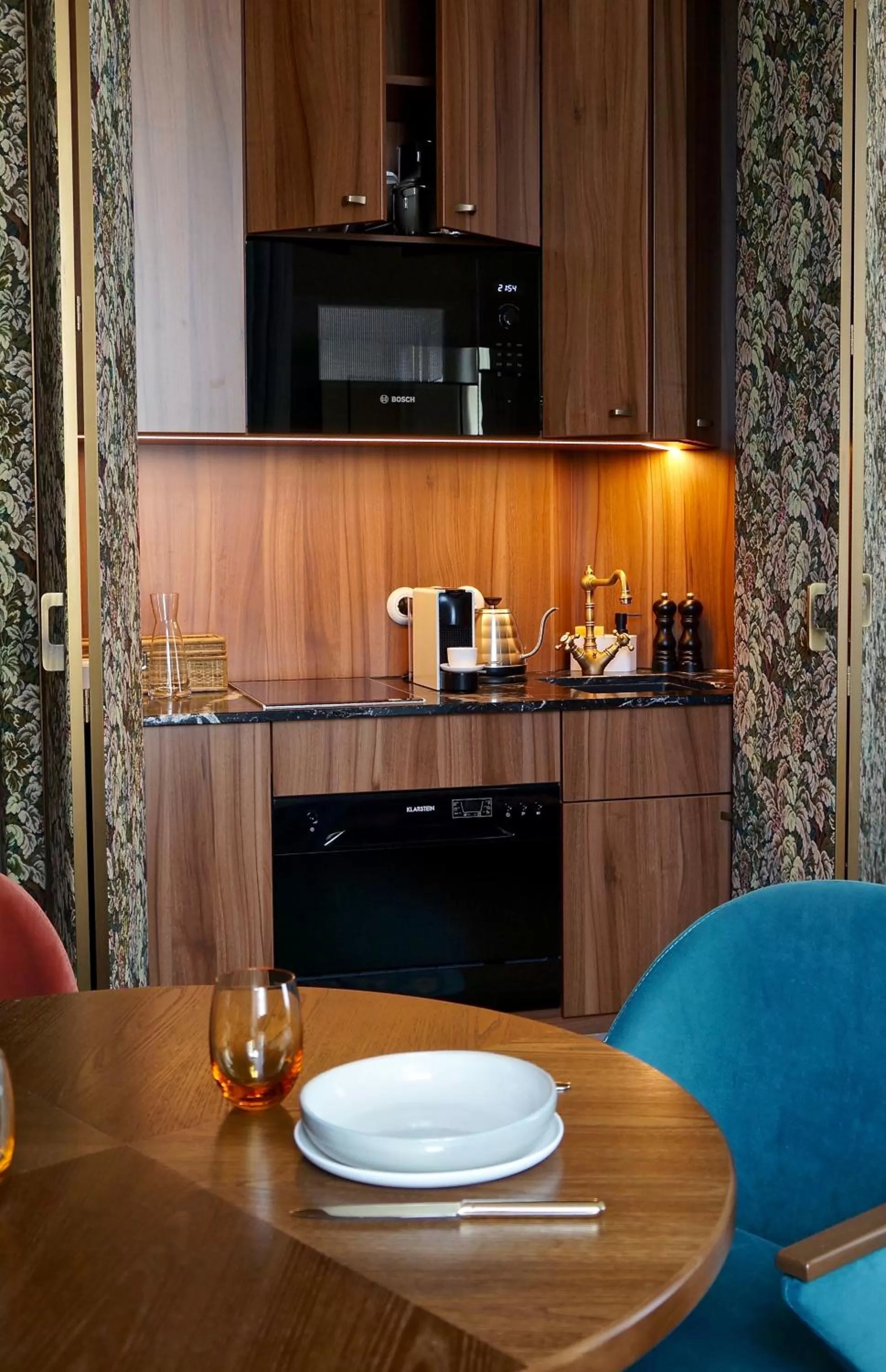 Kitchen or kitchenette in Hotel MOTTO