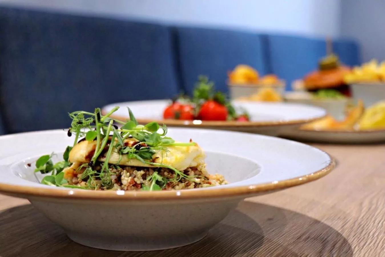 Food close-up in Bournemouth West Cliff Hotel & Spa