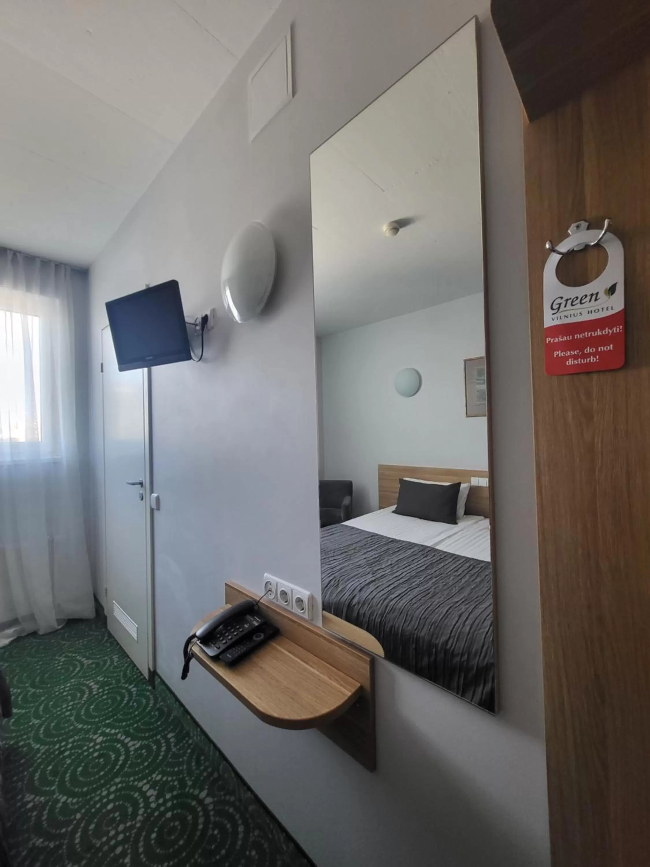 Photo of the whole room, Bed in Green Vilnius Hotel