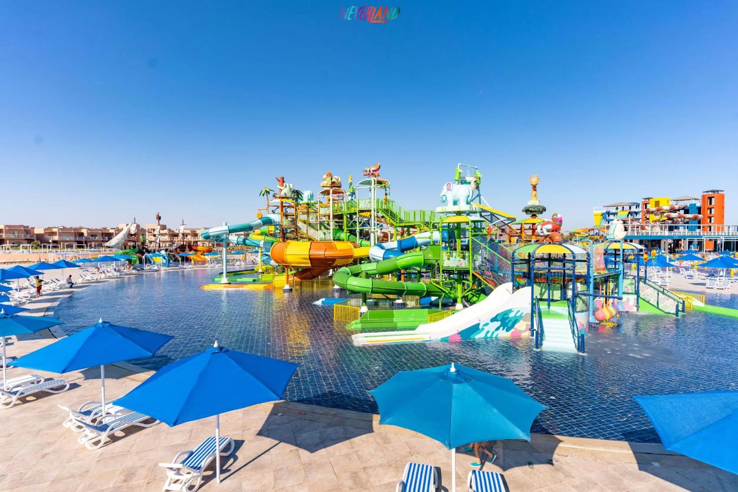 Aqua park in Neverland City Hurghada - Pickalbatros