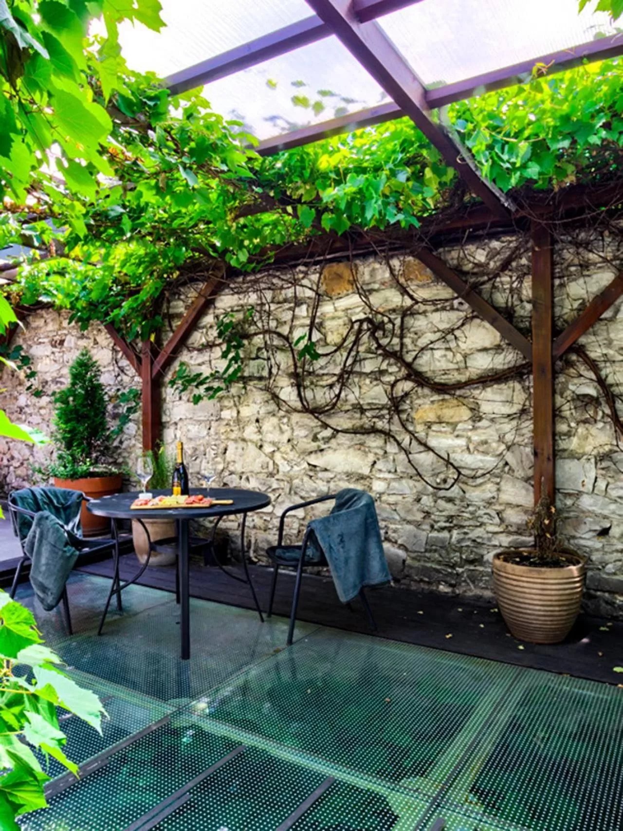 Patio in GRONO Apartamenty