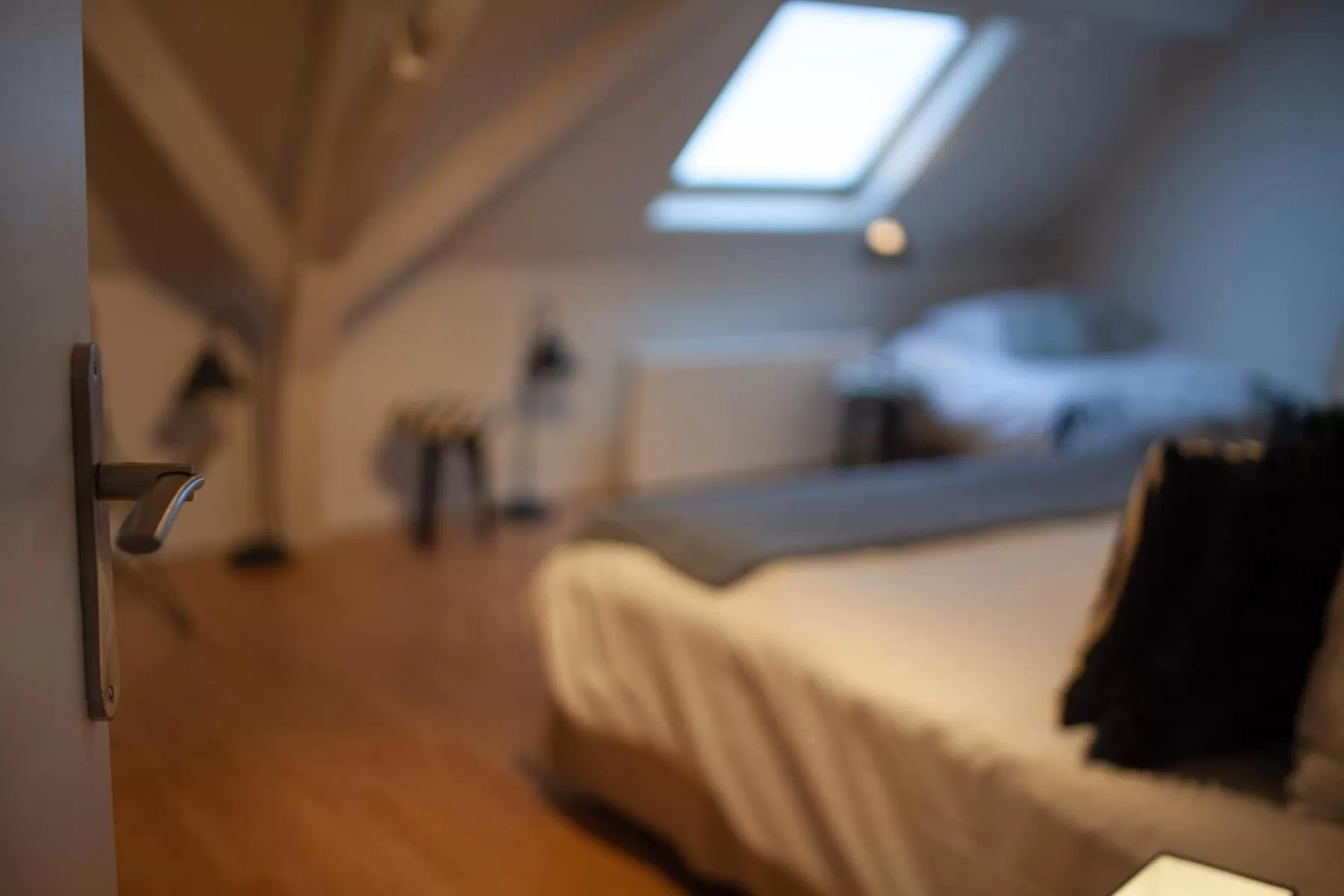 Photo of the whole room, Bed in Bienvenue Chez Nous