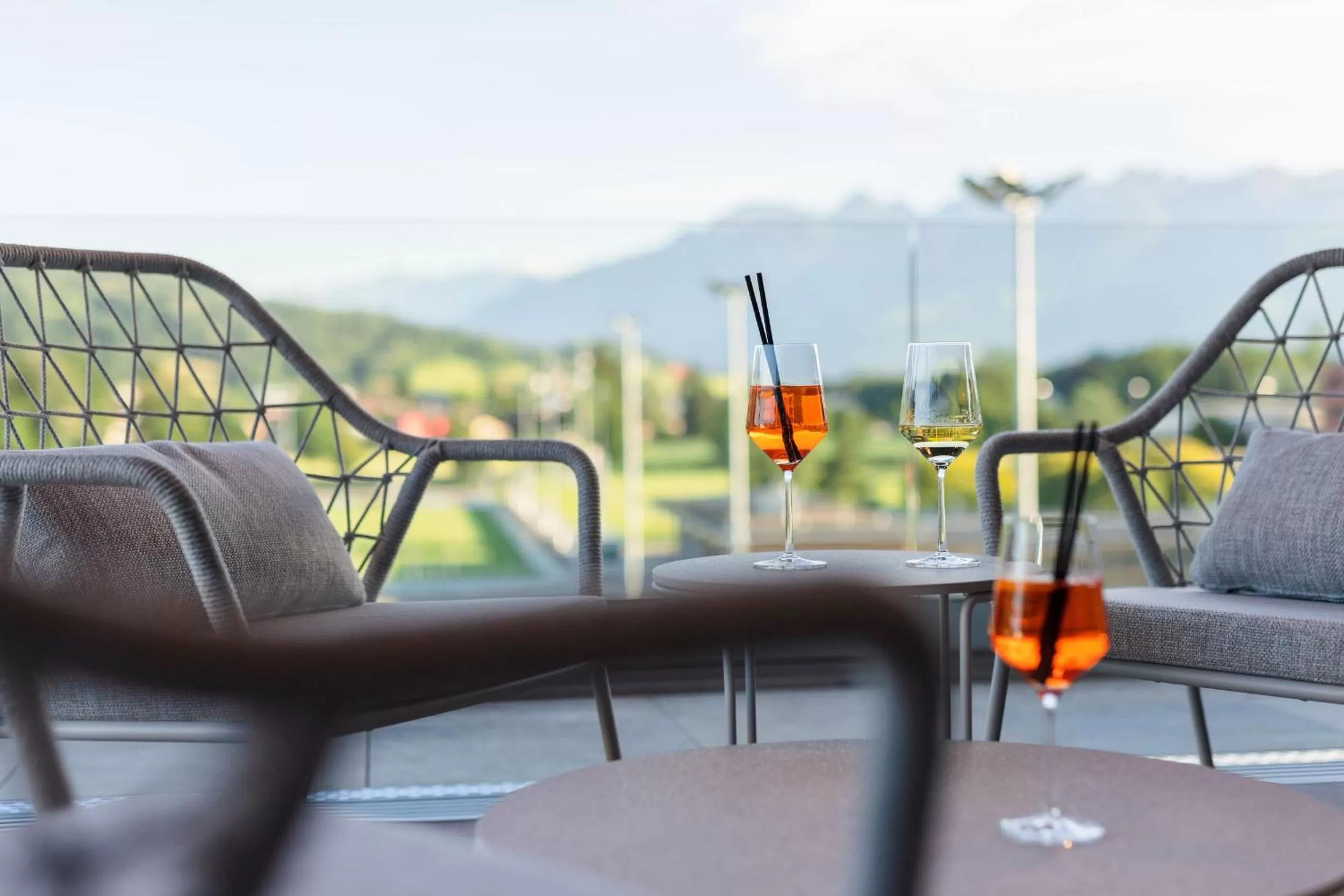 Balcony/Terrace in Hotel kommod