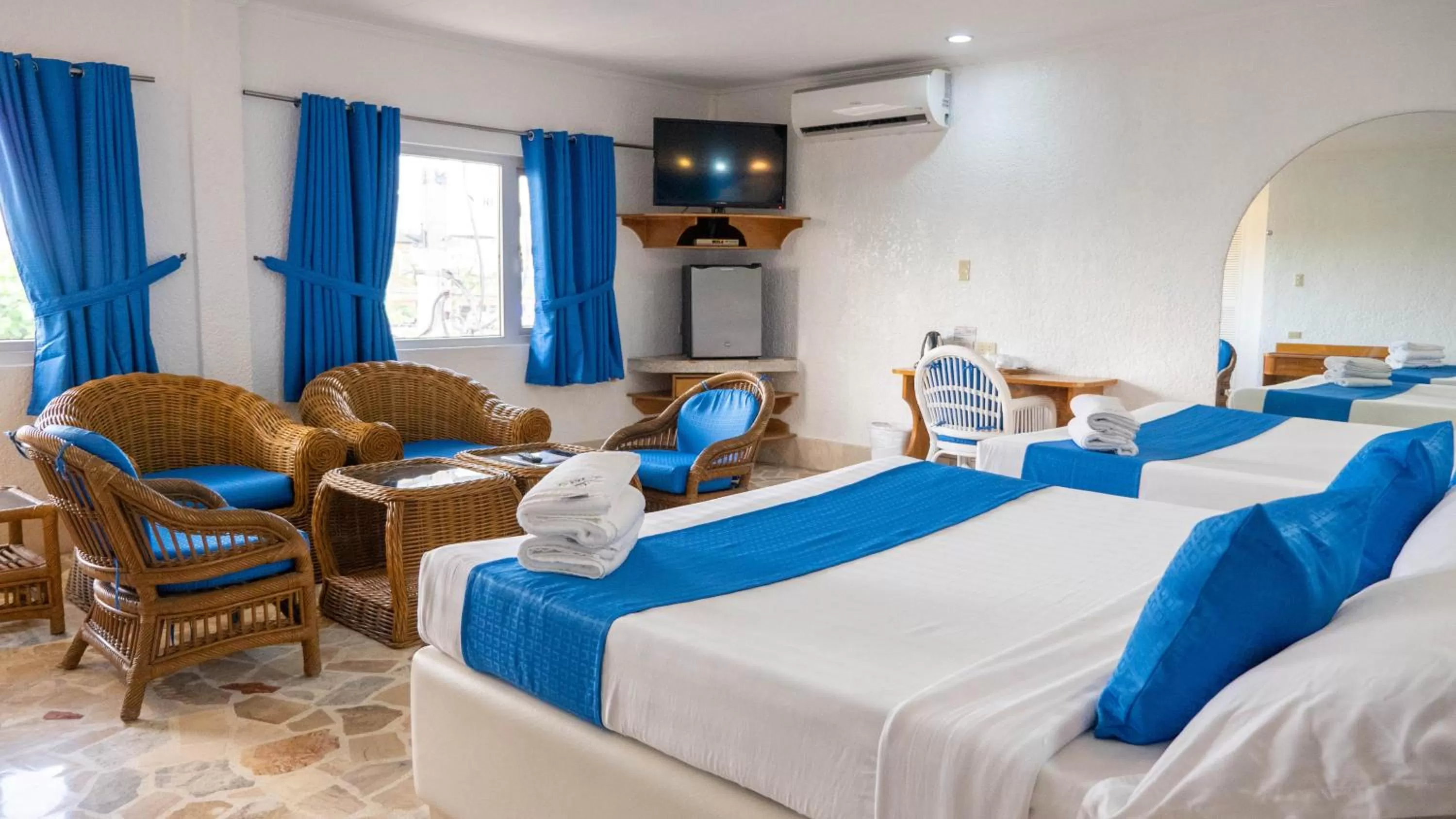 Bed in Clarkton Hotel Apartment