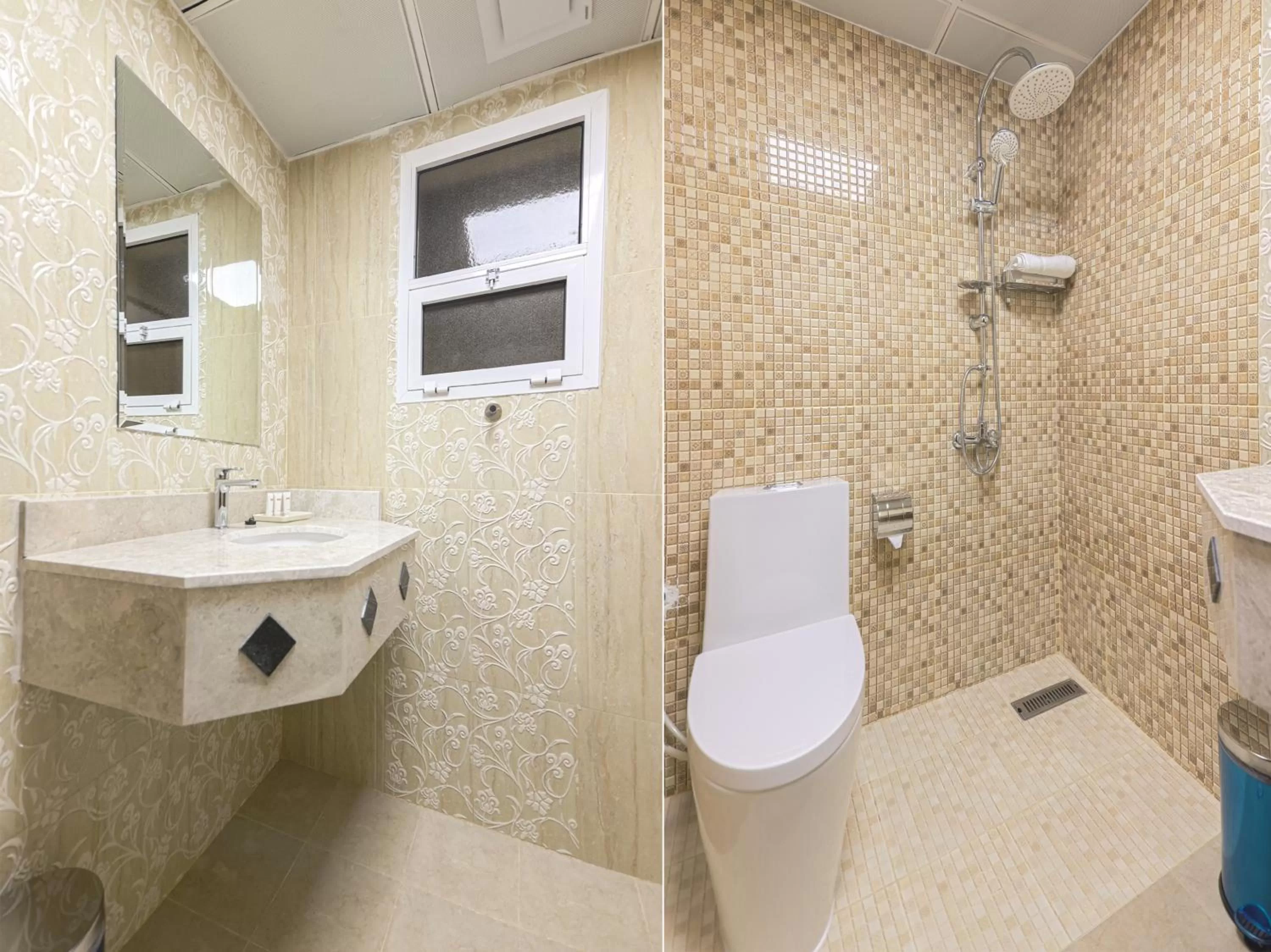 Bathroom in Diamond Star Hotel فندق النجمة الماسية