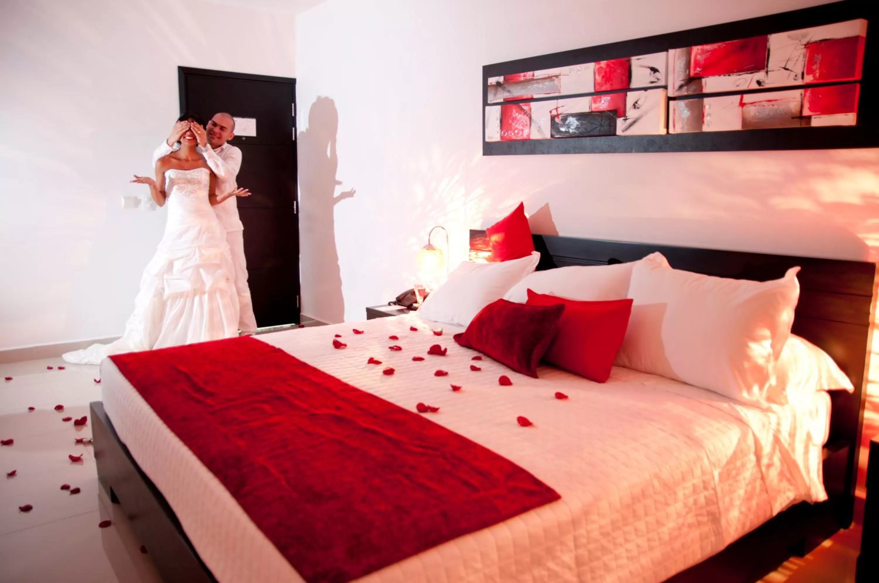 People, Bed in Hotel Atlantic Lux