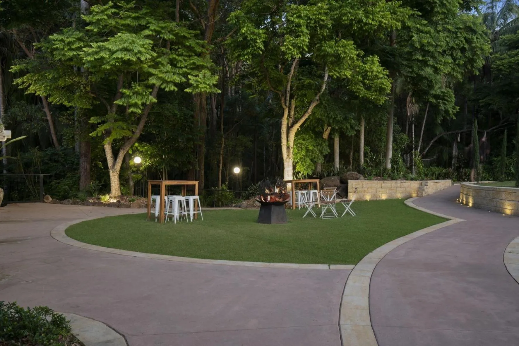 Garden in Cedar Creek Lodges