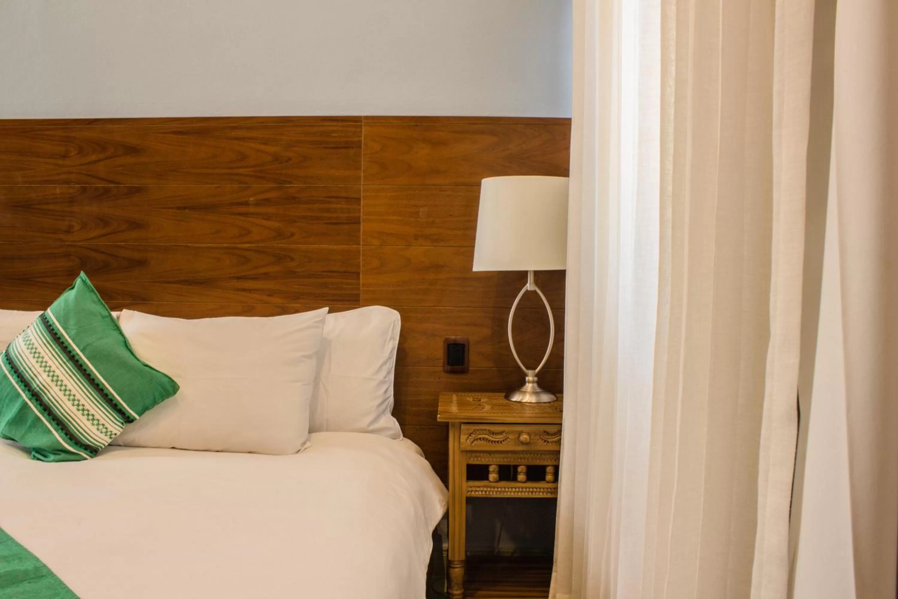 Bed in Hotel Marionetas