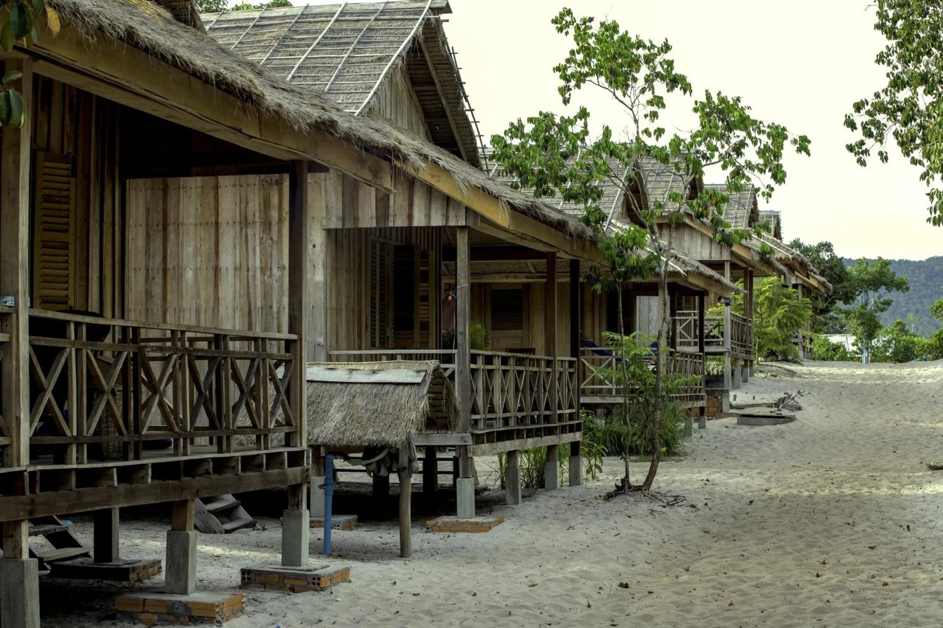 Balcony/Terrace in Sok San Beach Resort