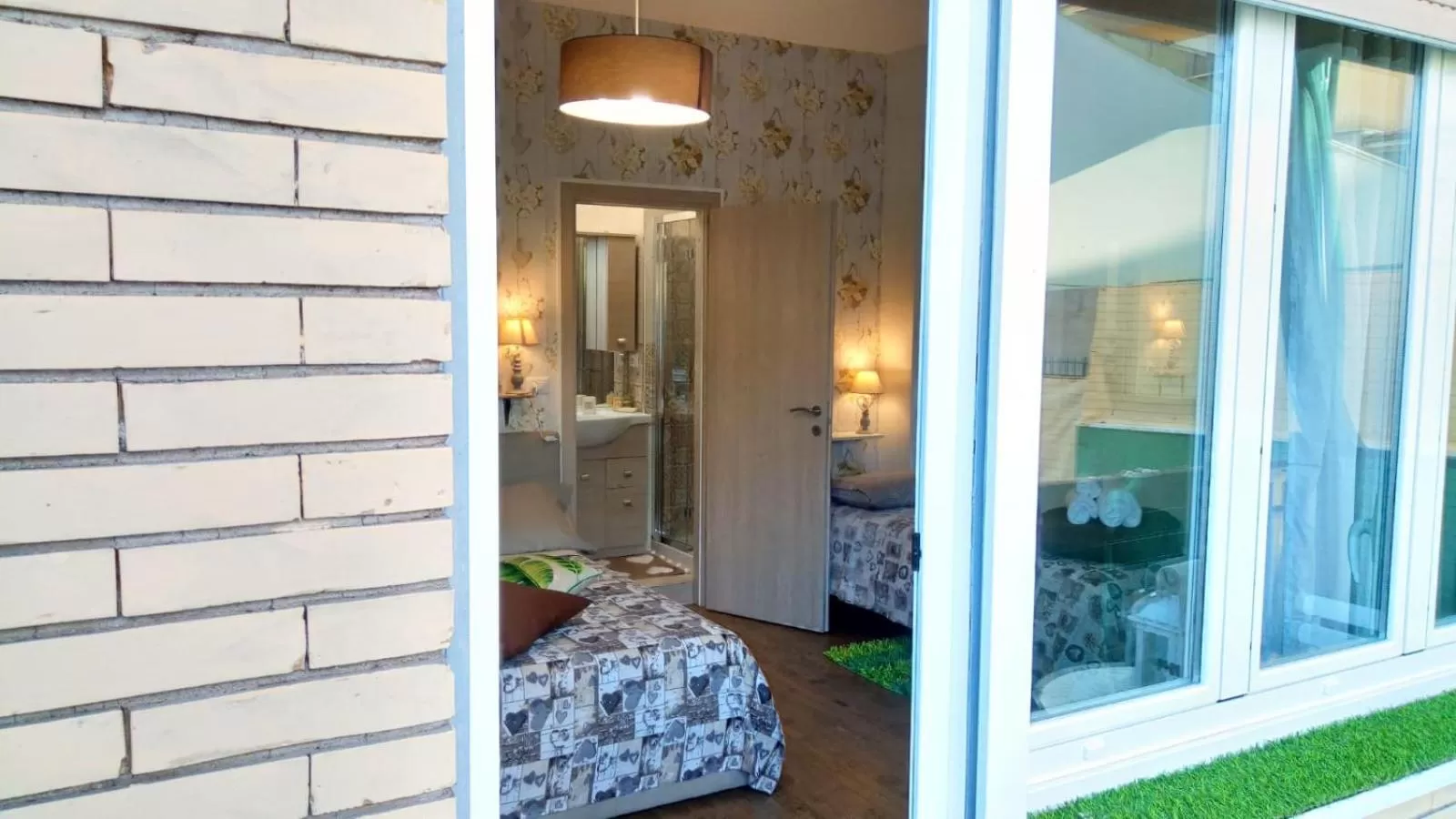 Bedroom in San Pietro Shabby Chic Apartment