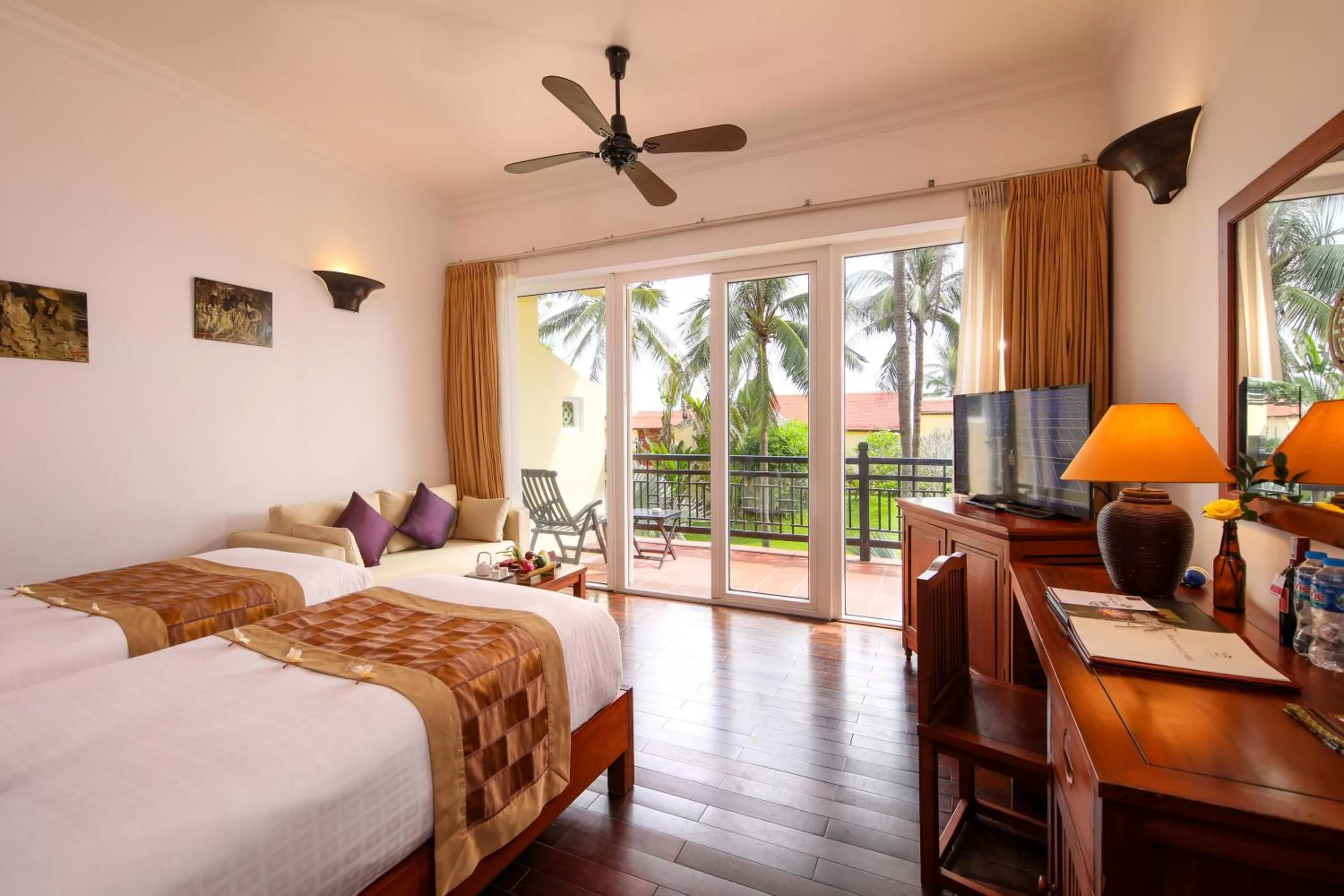 Superior Twin Garden View in Victoria Hoi An Beach Resort & Spa