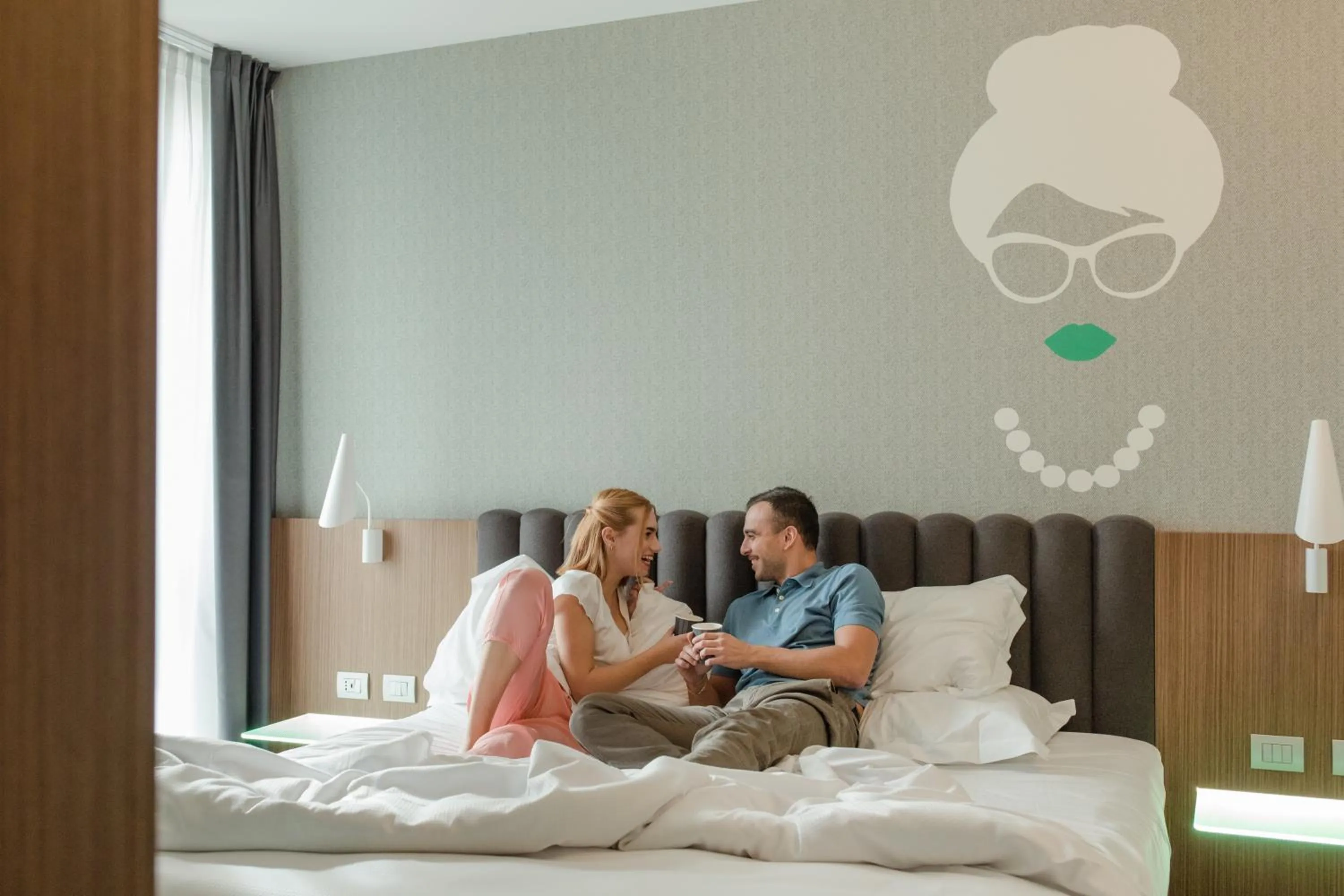 Bed in G Hotel Pescara