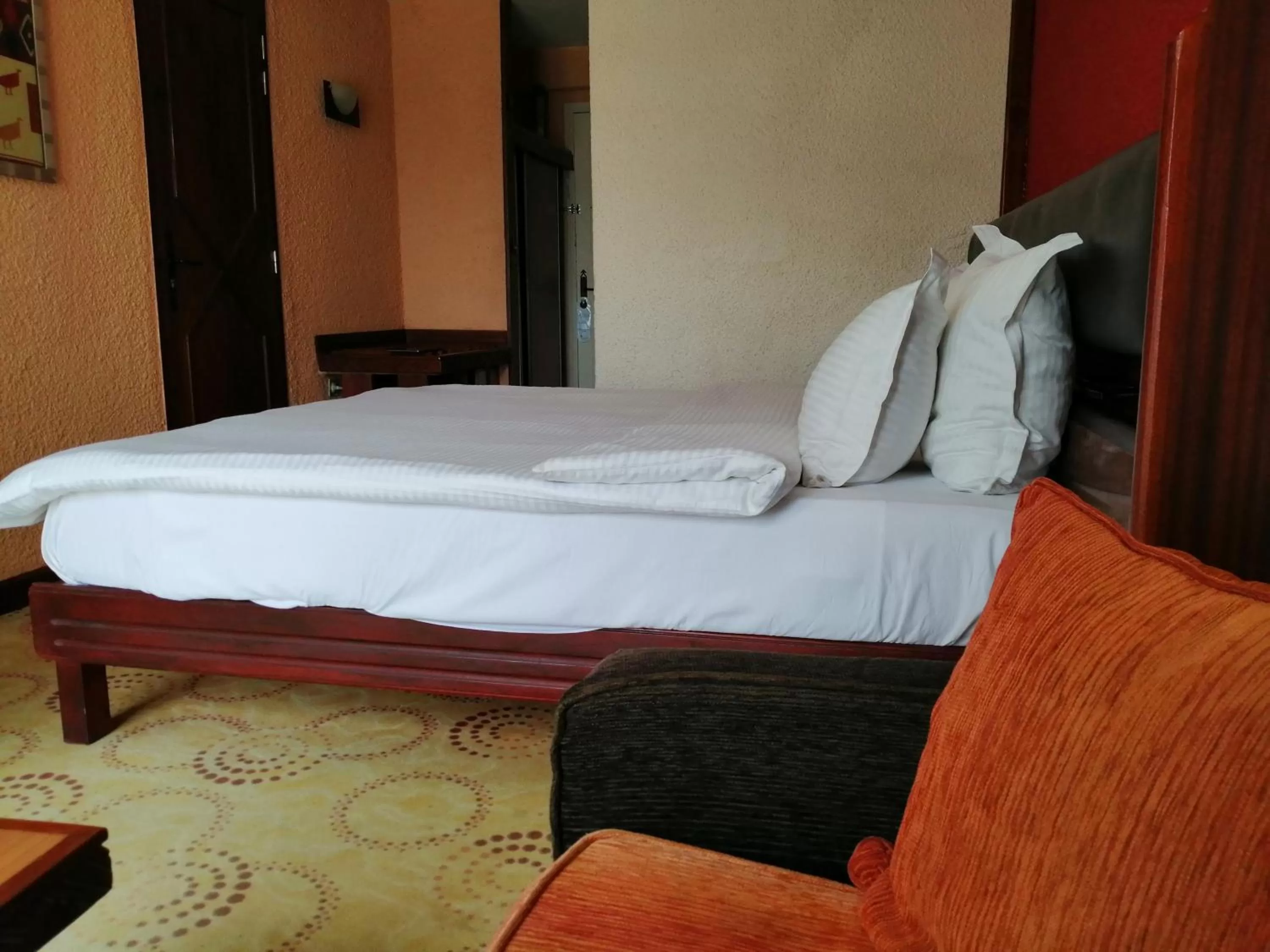 Bed in Hotel Jardin Savana Dakar