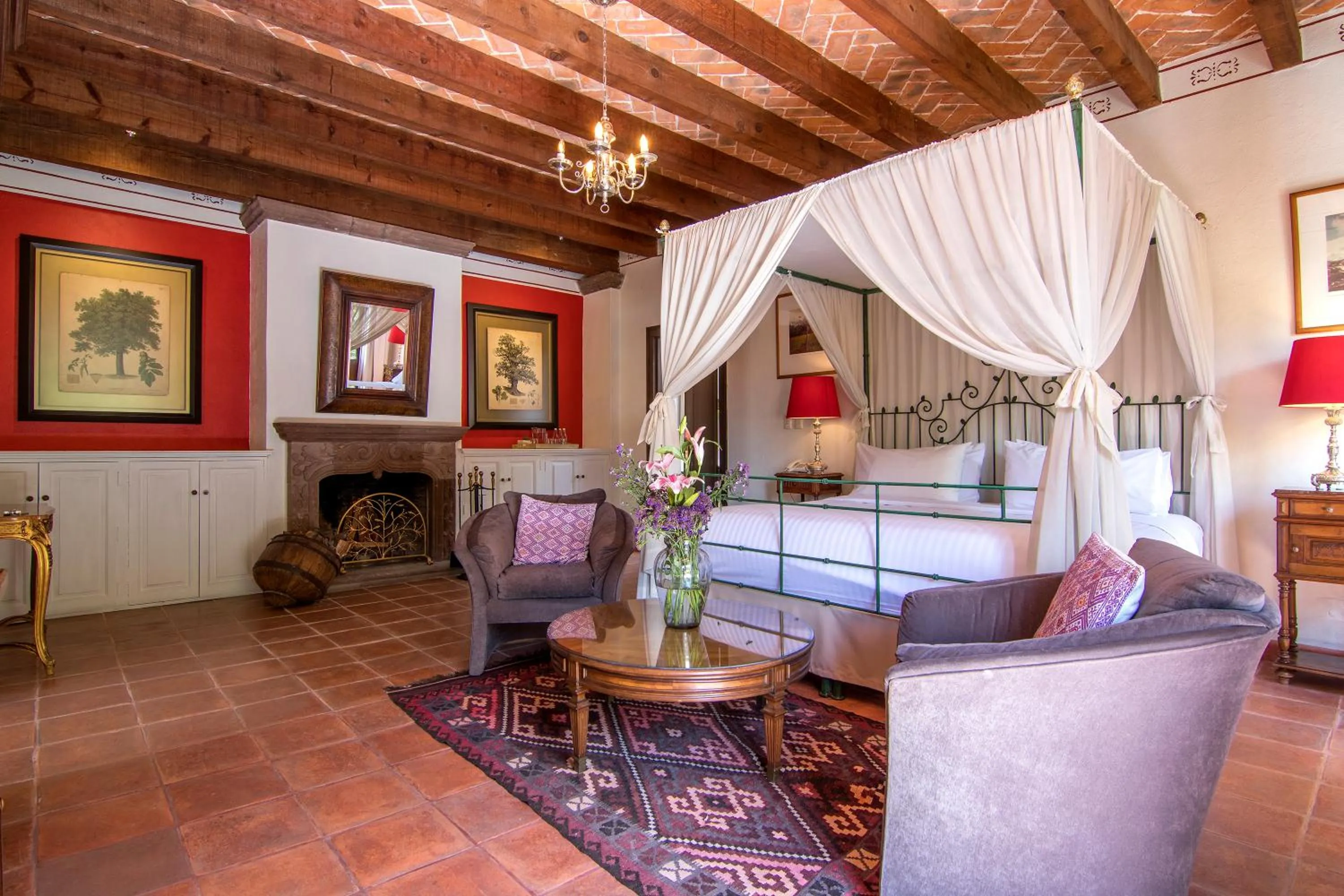 Seating area in Villa Santa Mónica