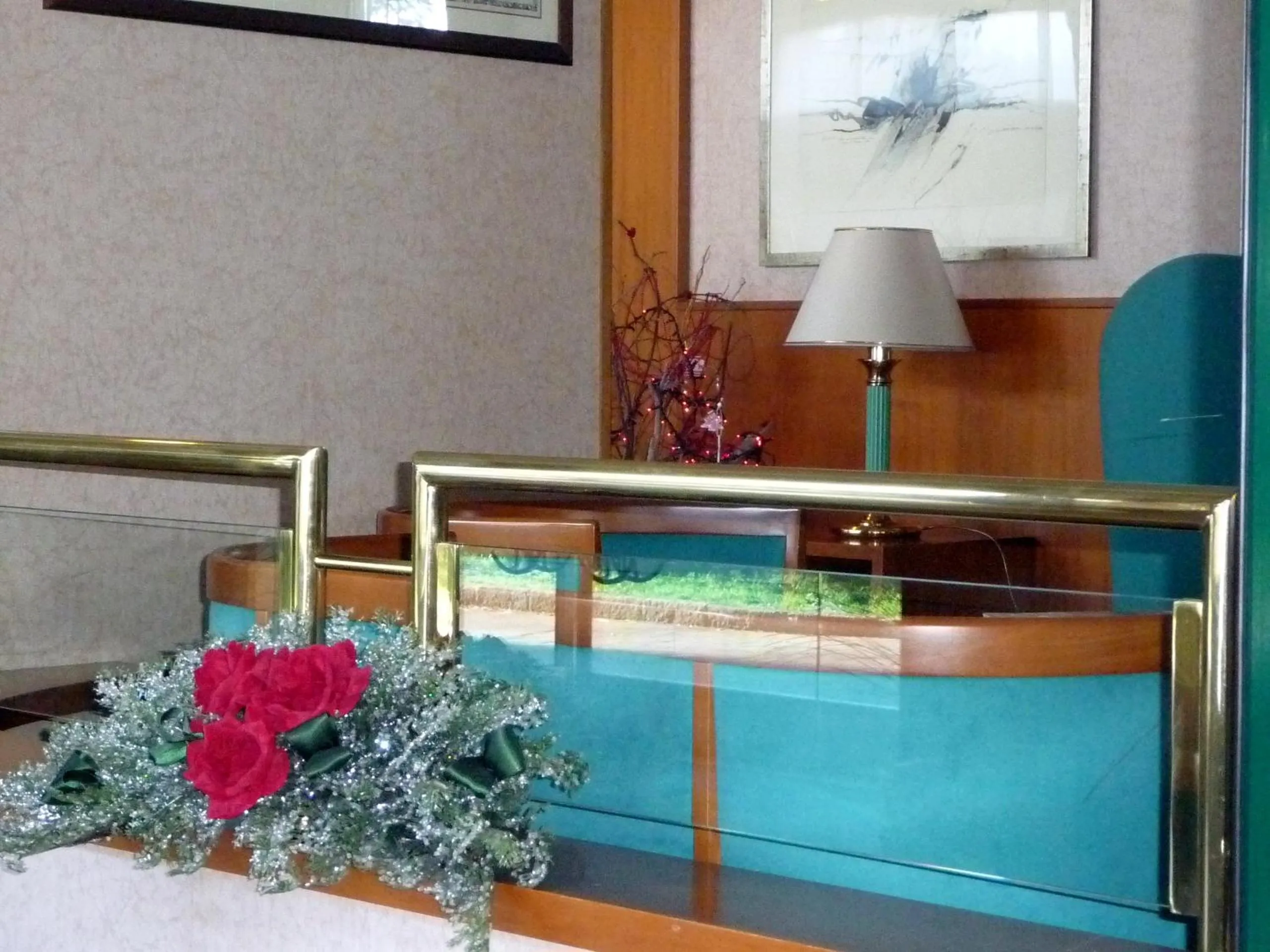 Decorative detail in Hotel Cristallo