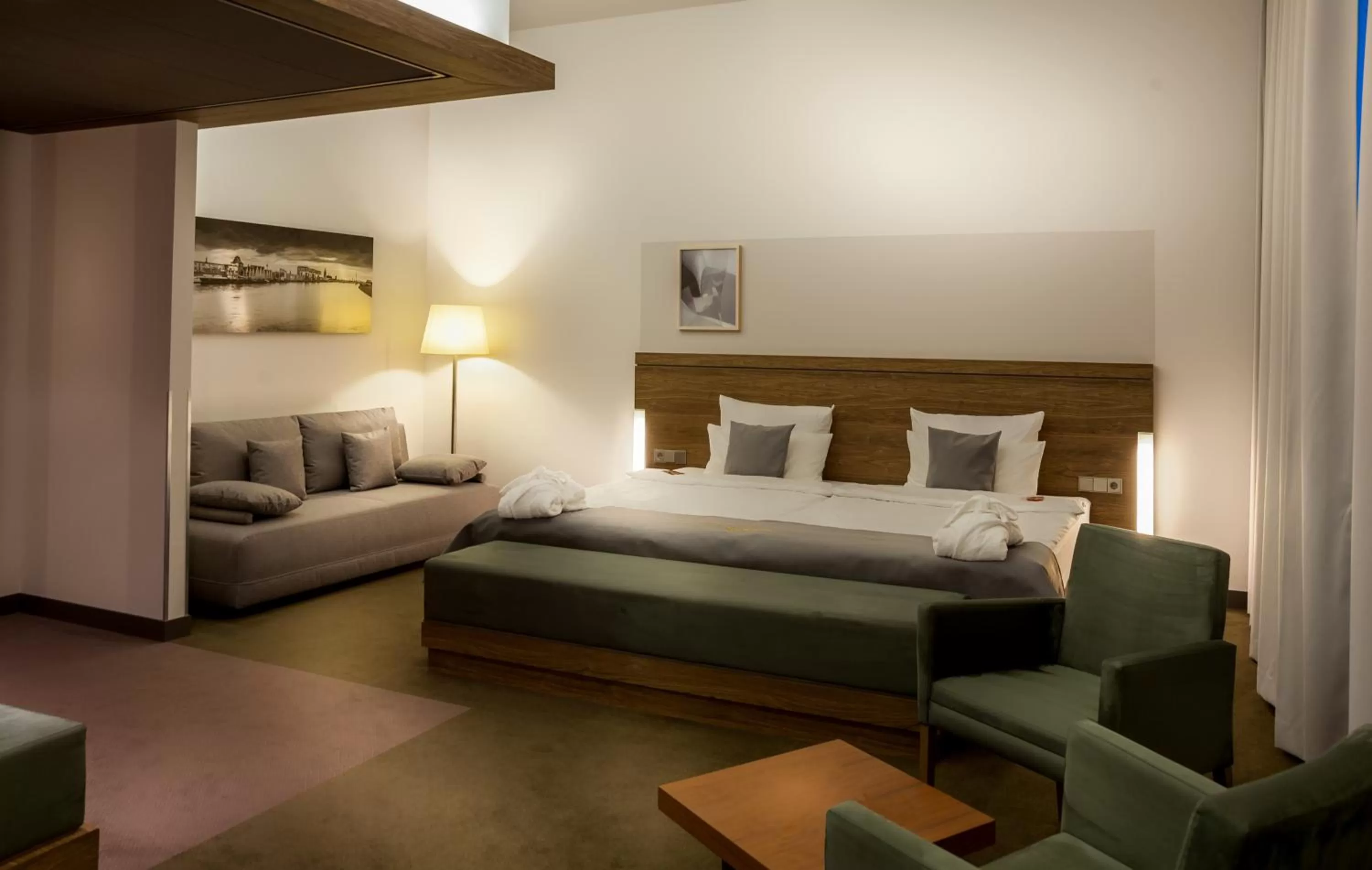 Bed in Hotel Stadtpalais