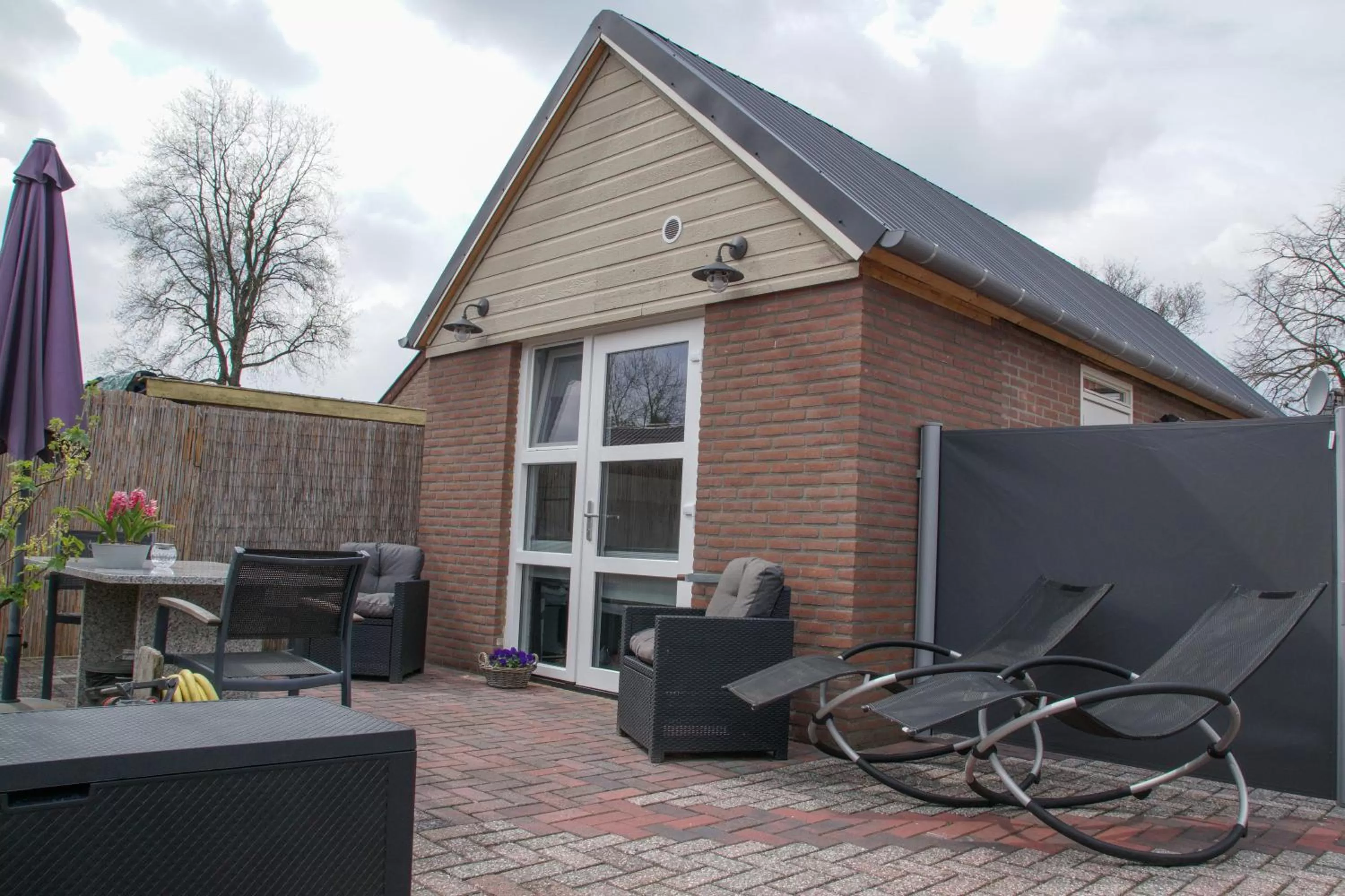 Balcony/Terrace in Emmen bed and breakfast