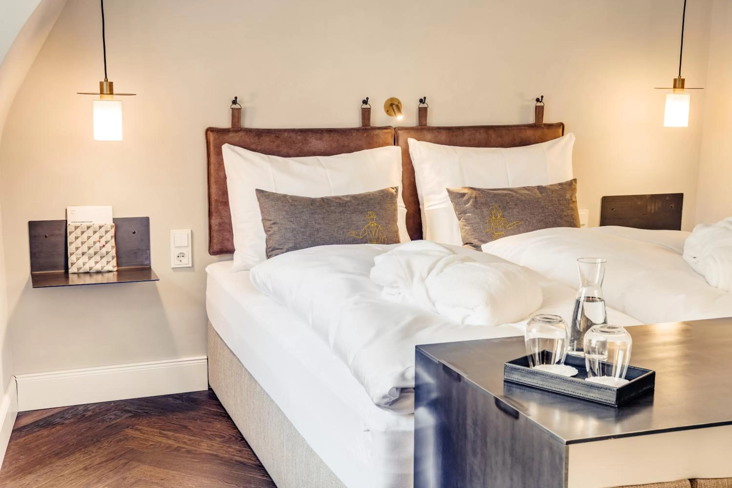 Bed in Boutique Hotel das TSCHOFEN