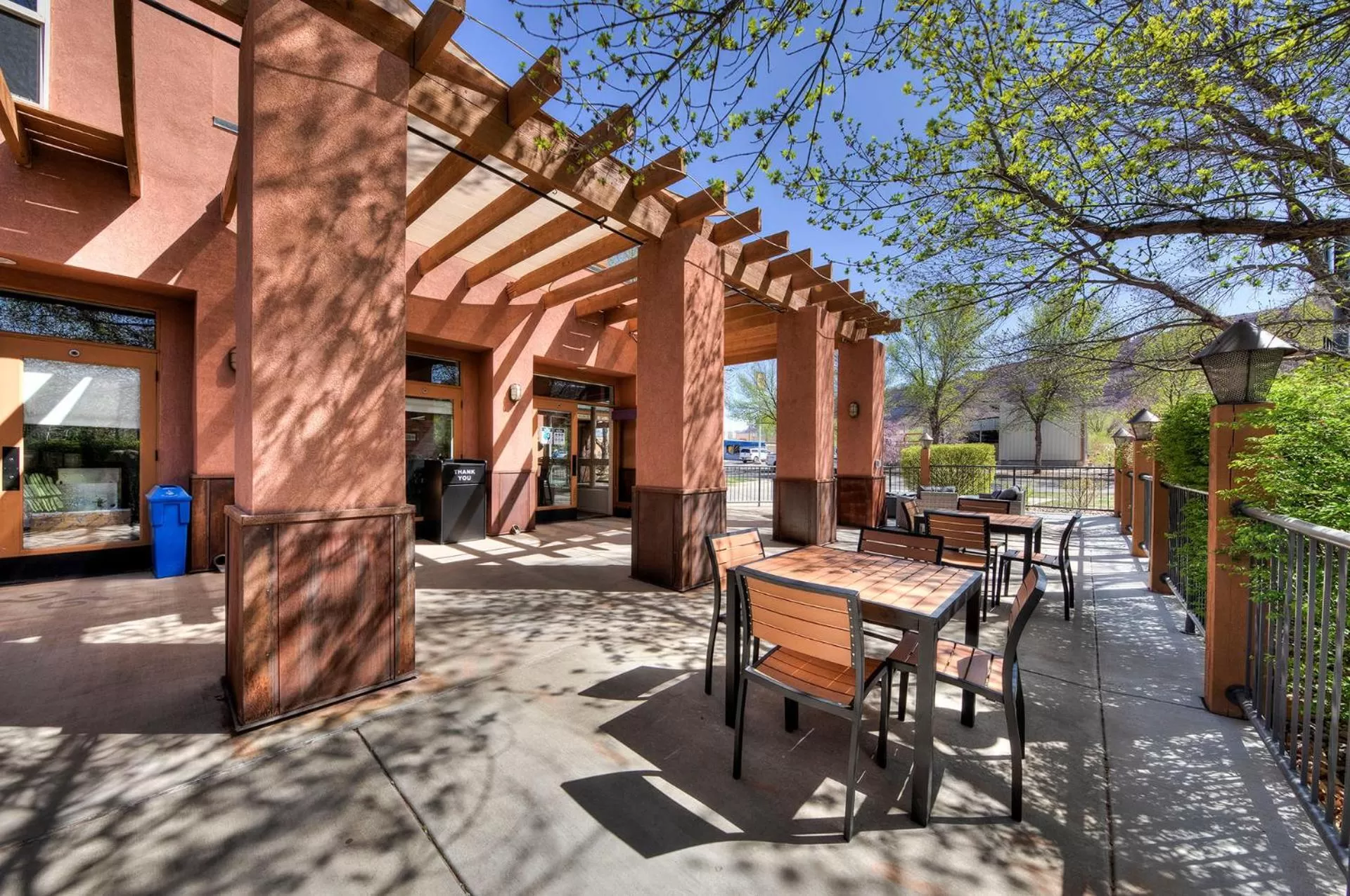 Patio in The Gonzo Inn