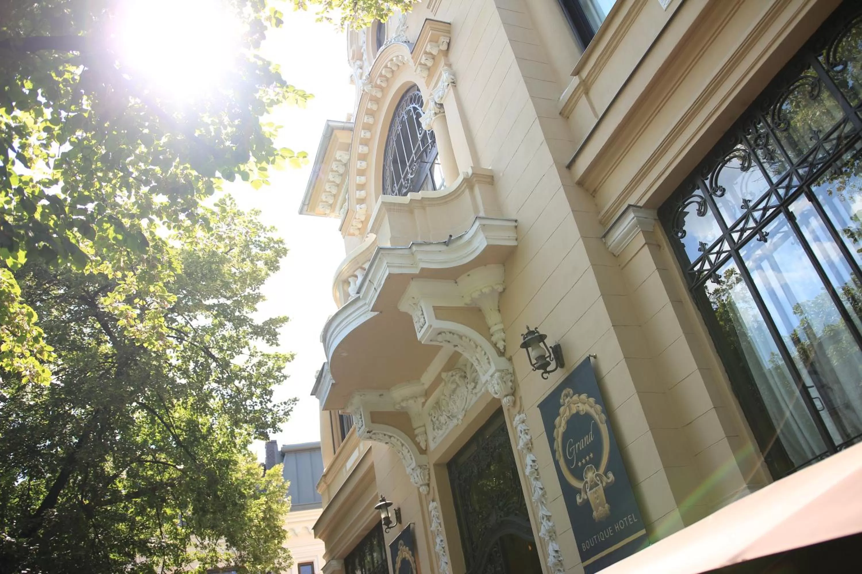 Facade/entrance in Grand Boutique Hotel