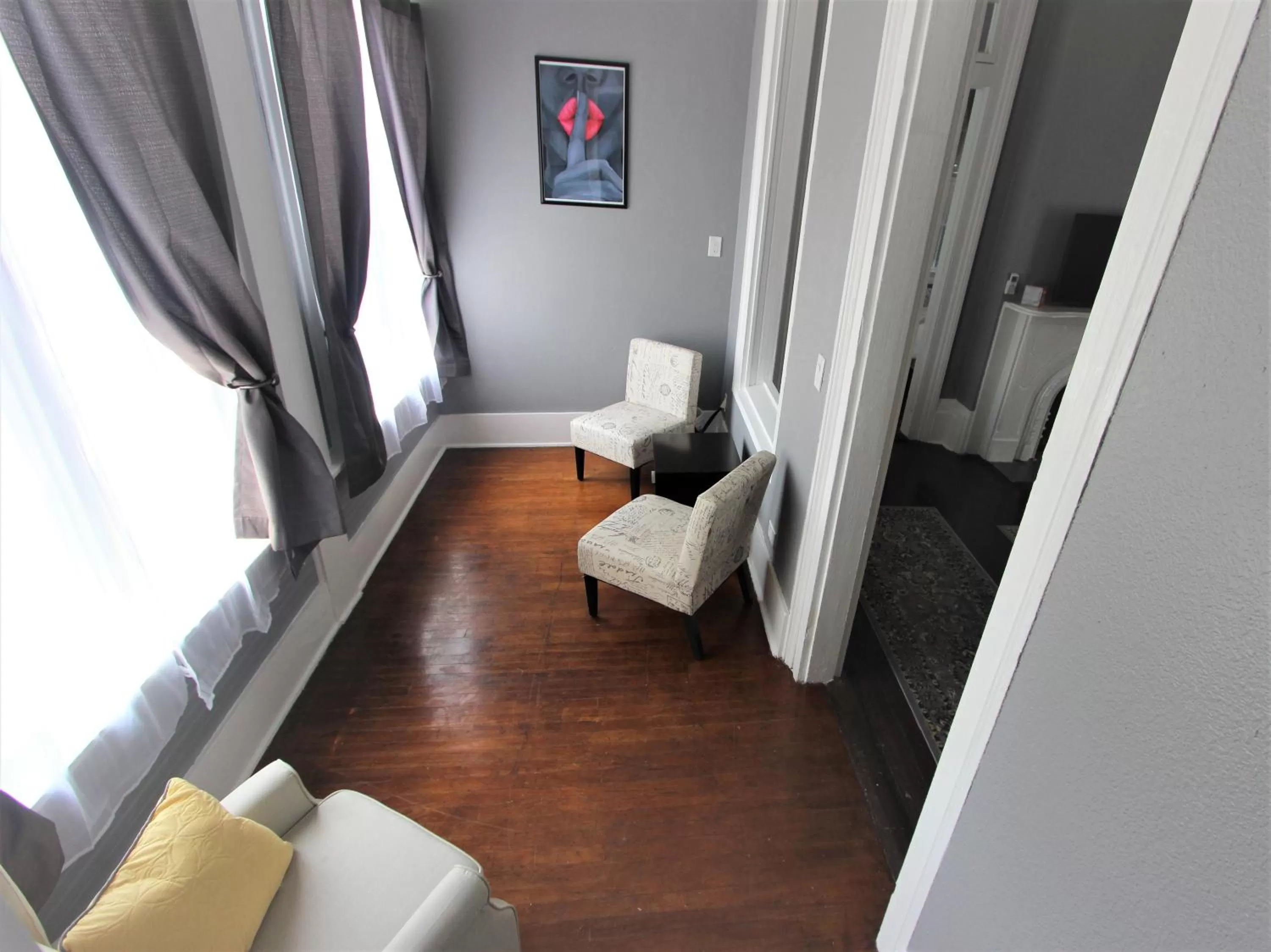 Seating area in The George Manor