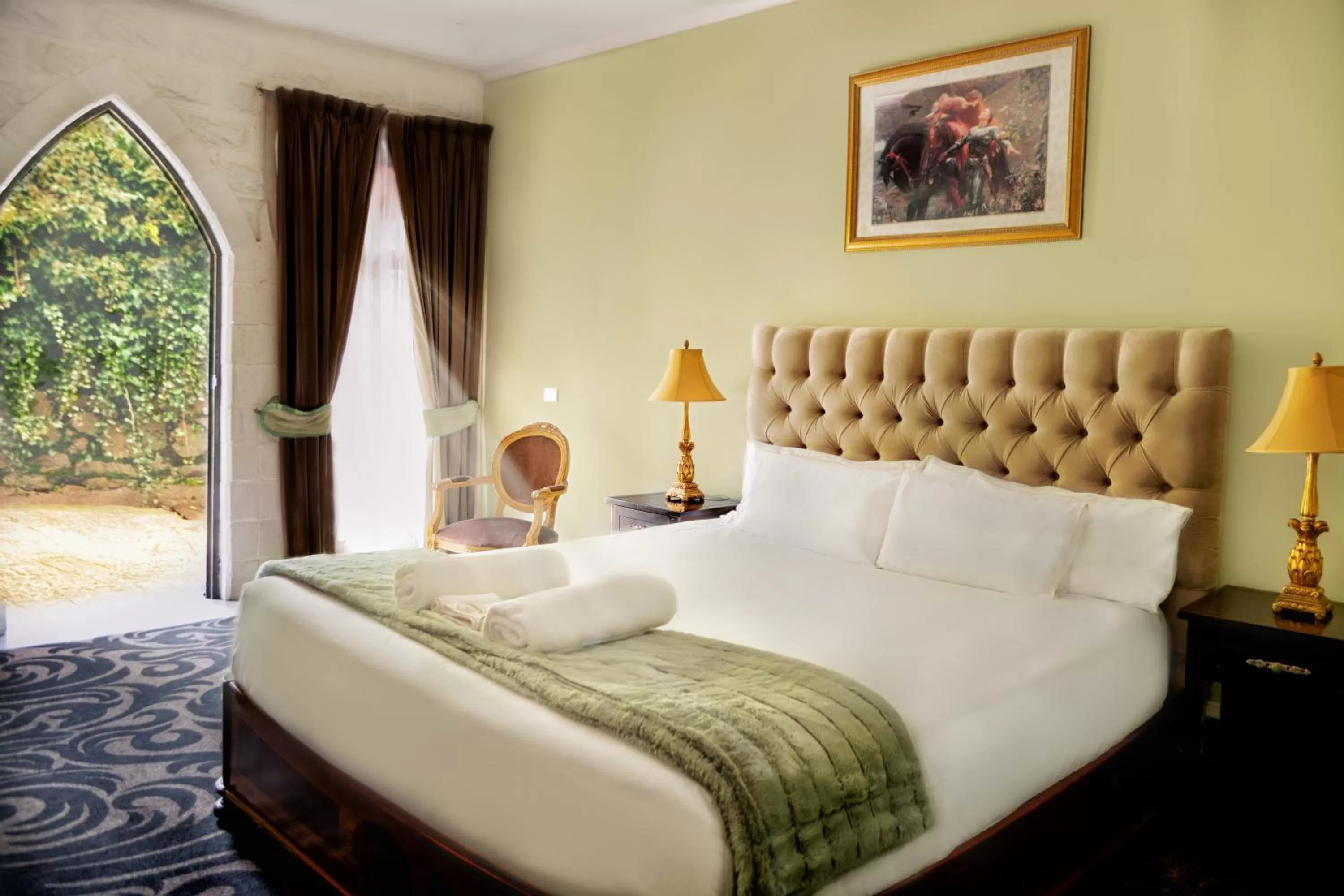 TV and multimedia, Bed in Big4 Kryal Castle Holiday Park Ballarat