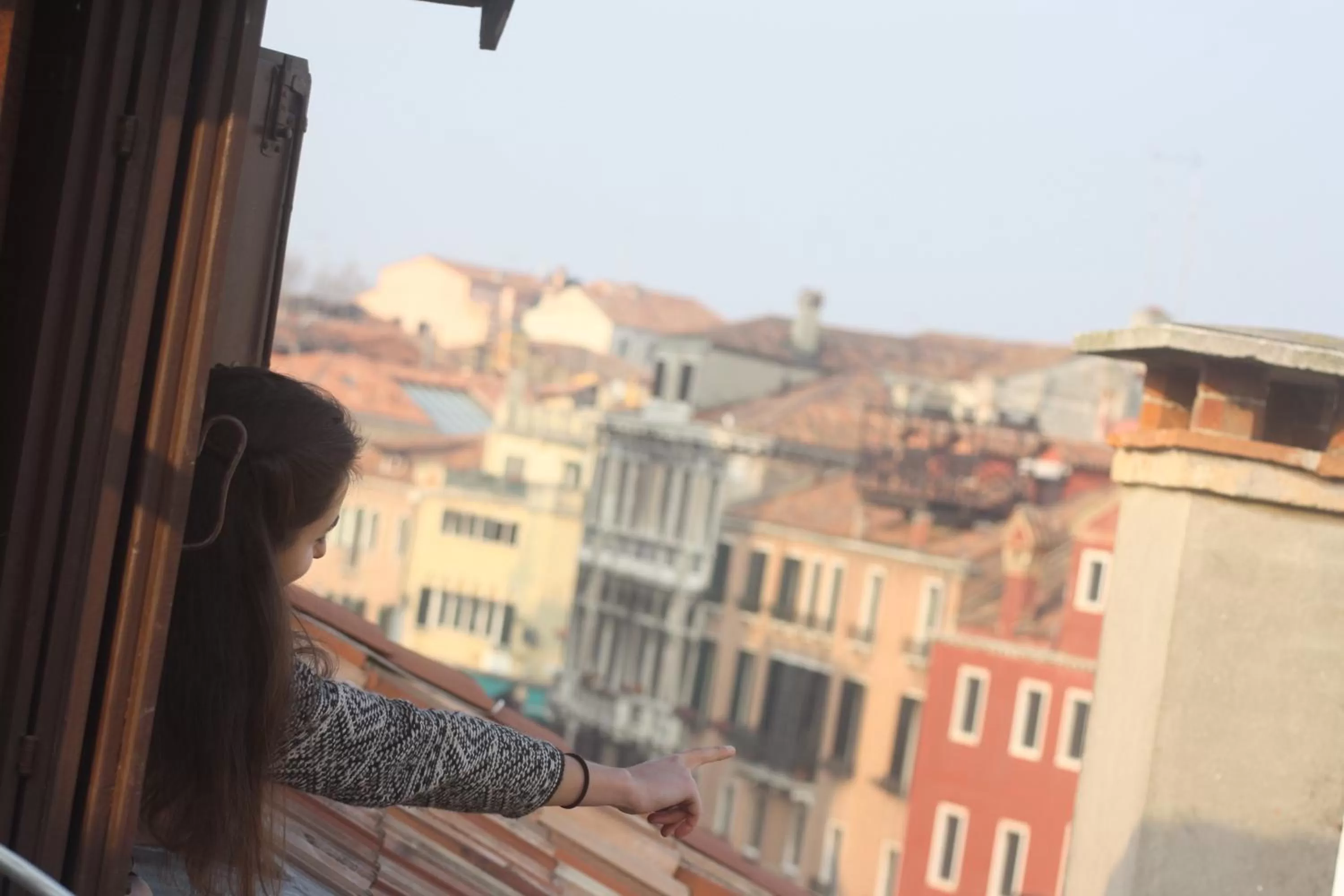 Landmark view in B&b Vista sul Canal Grande