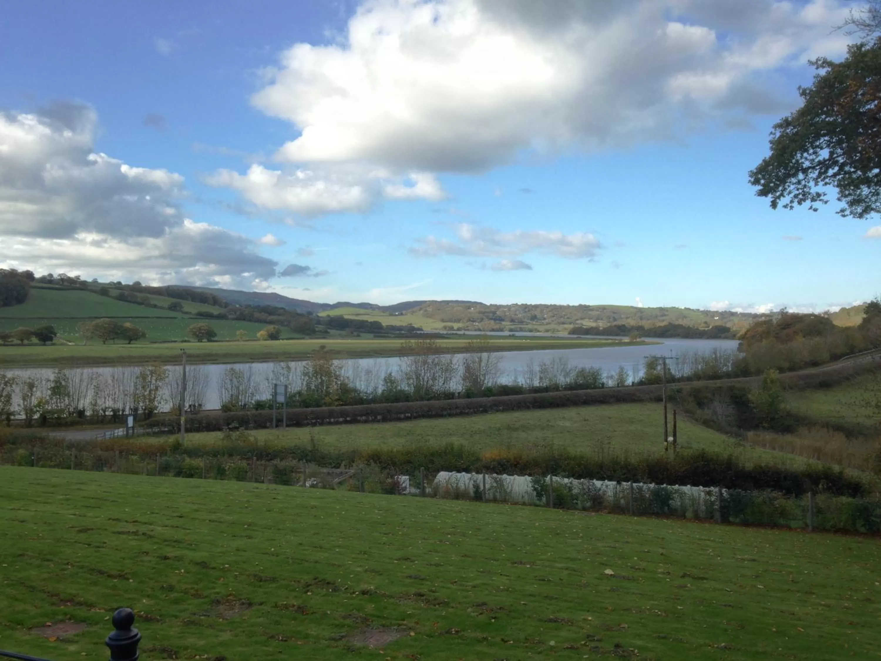 Natural landscape in The Farmhouse at Bodnant Welsh Food