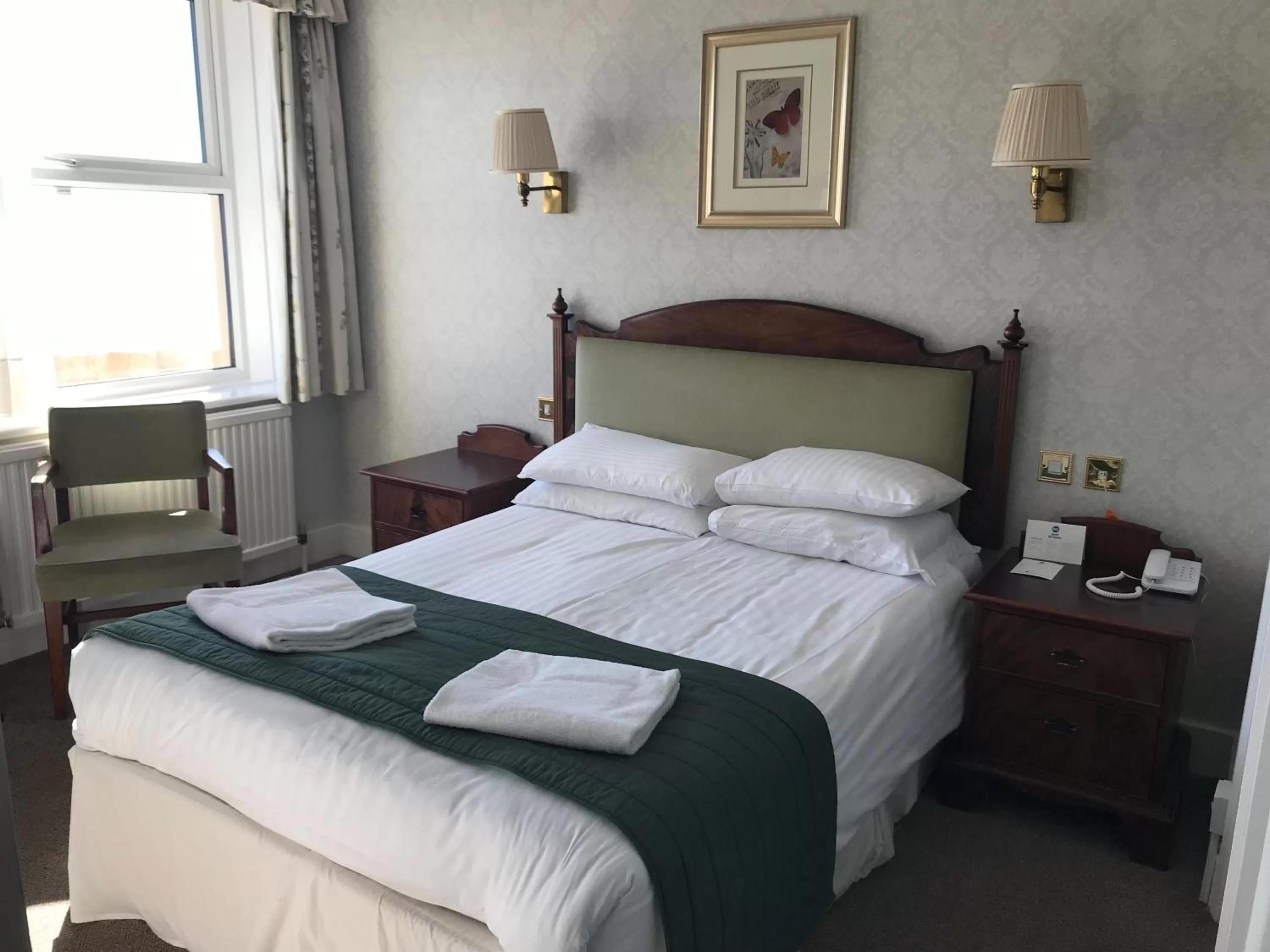 Bedroom, Bed in The Lansdowne, Eastbourne