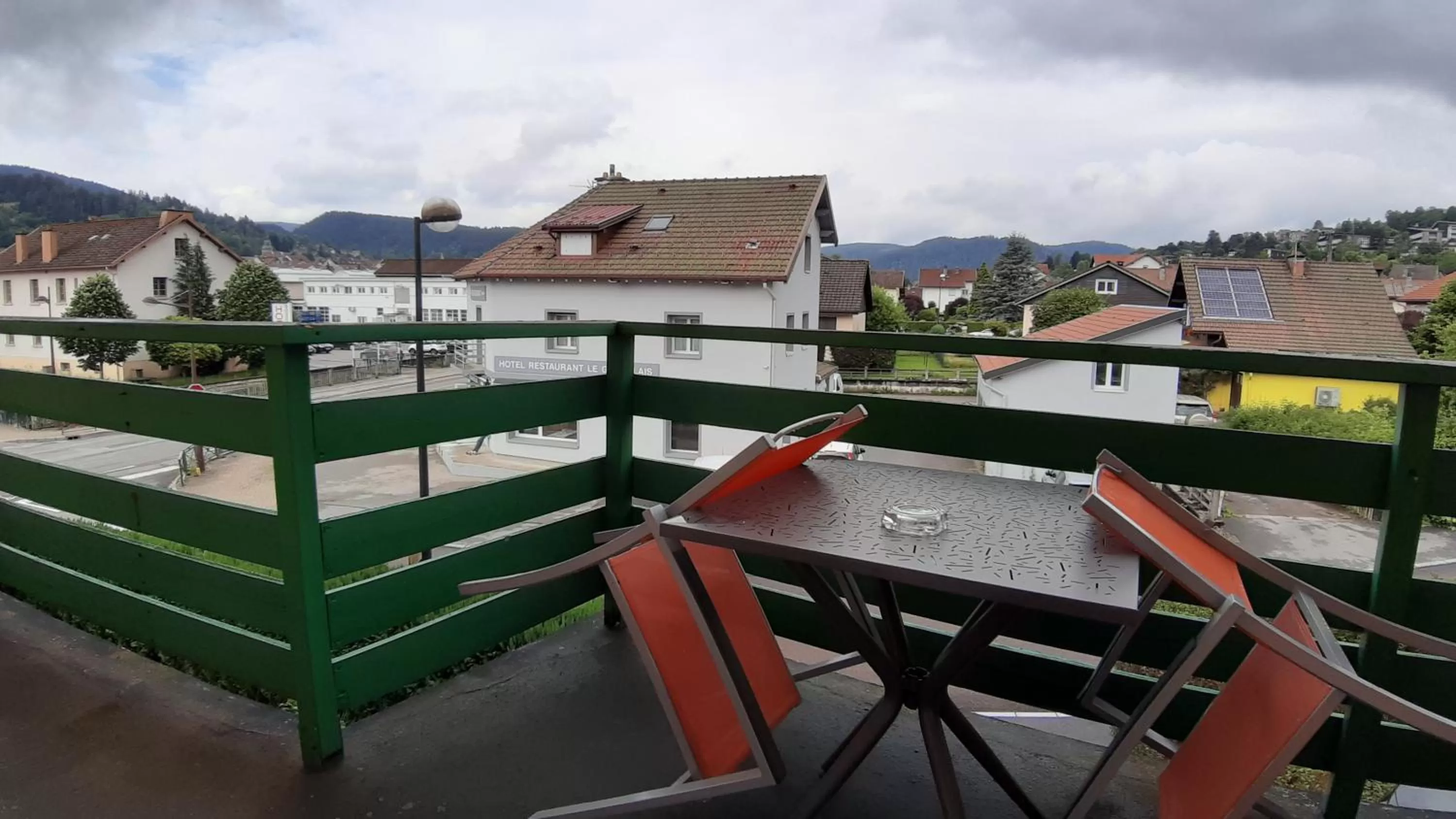 Balcony/Terrace in Hotel De La Route Verte