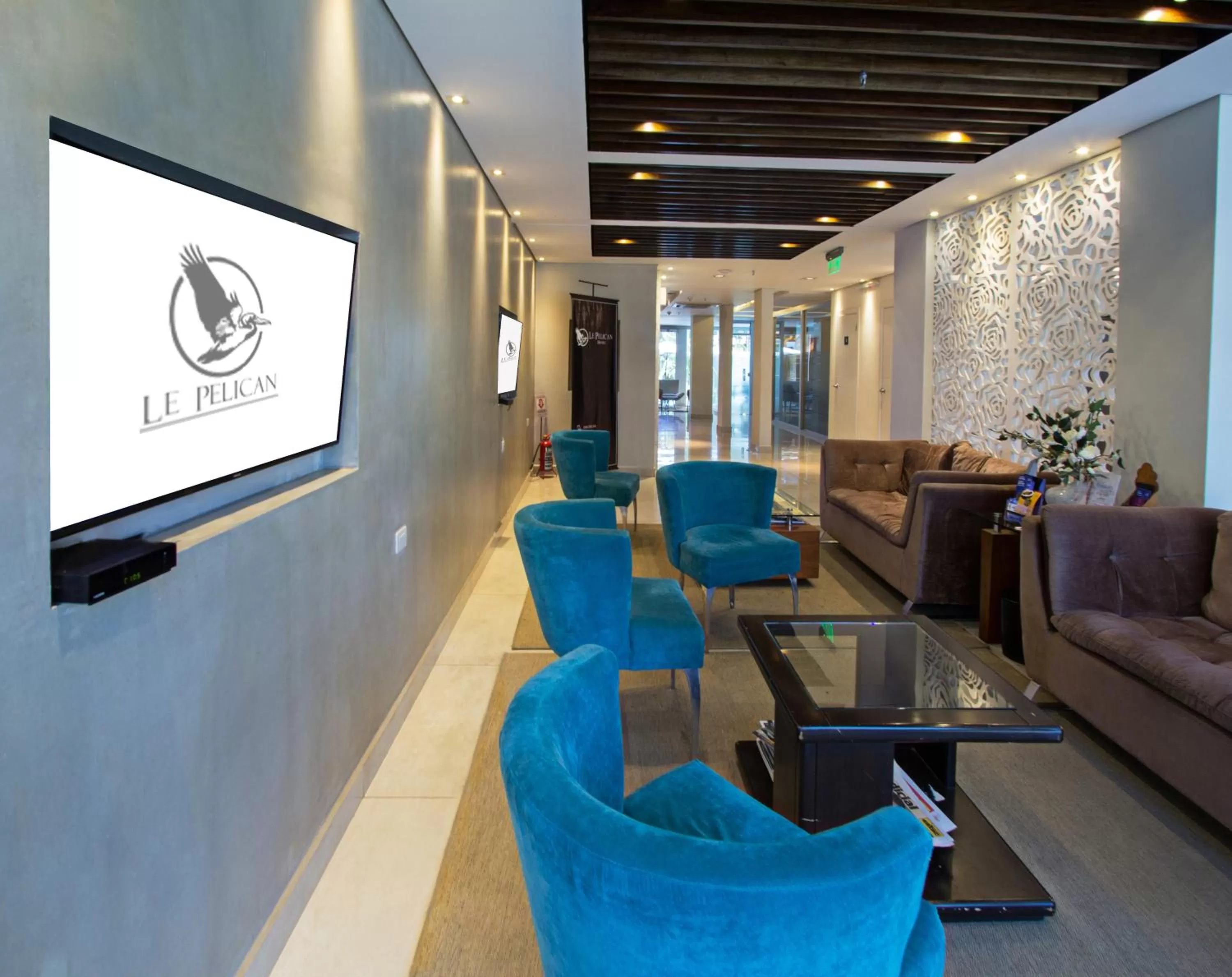 Decorative detail, Lobby/Reception in Hotel Le Pelican