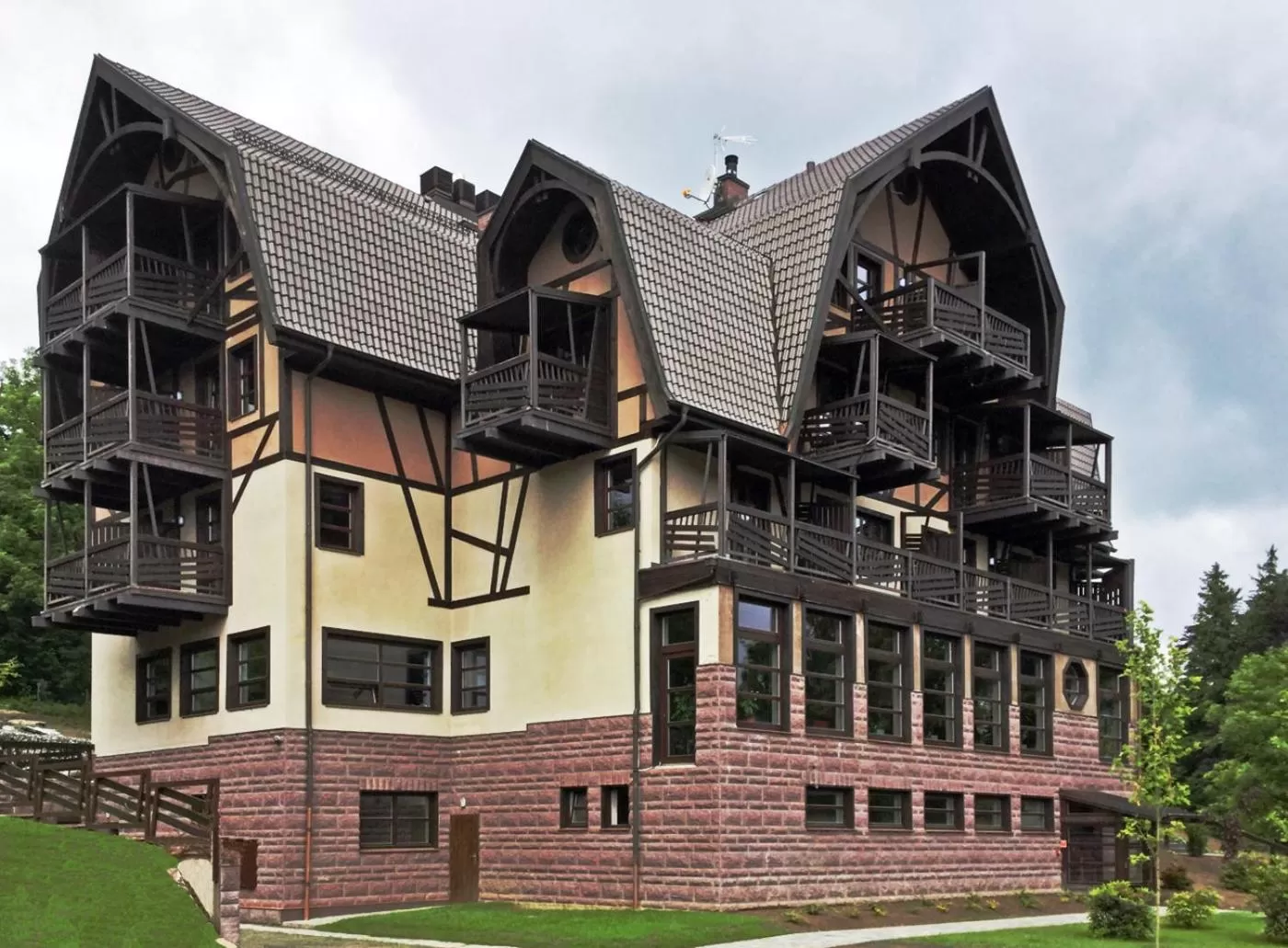 Facade/entrance in Boutique Hotel Sudetia - Medical & SPA