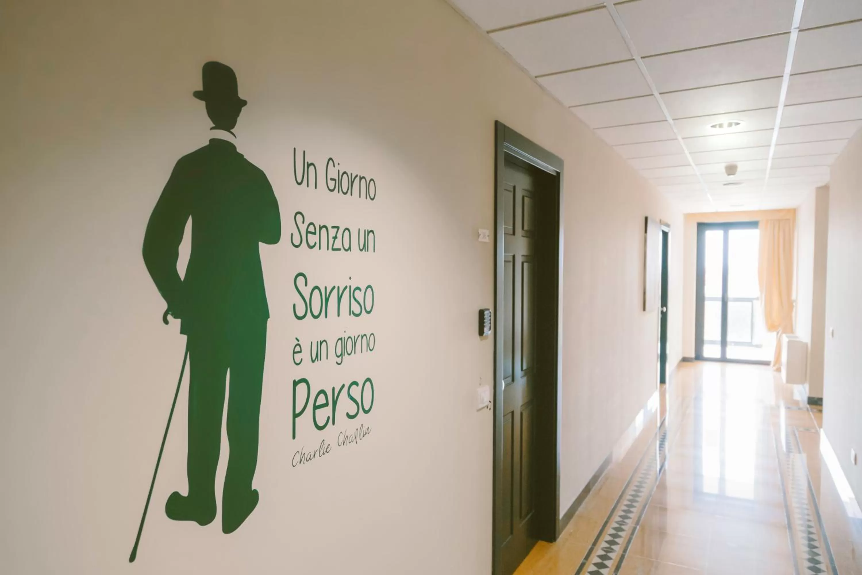 Decorative detail in Hotel Residence Federiciano