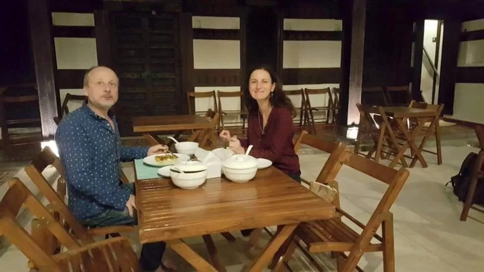 Dining area in Deewanji Ni Haveli