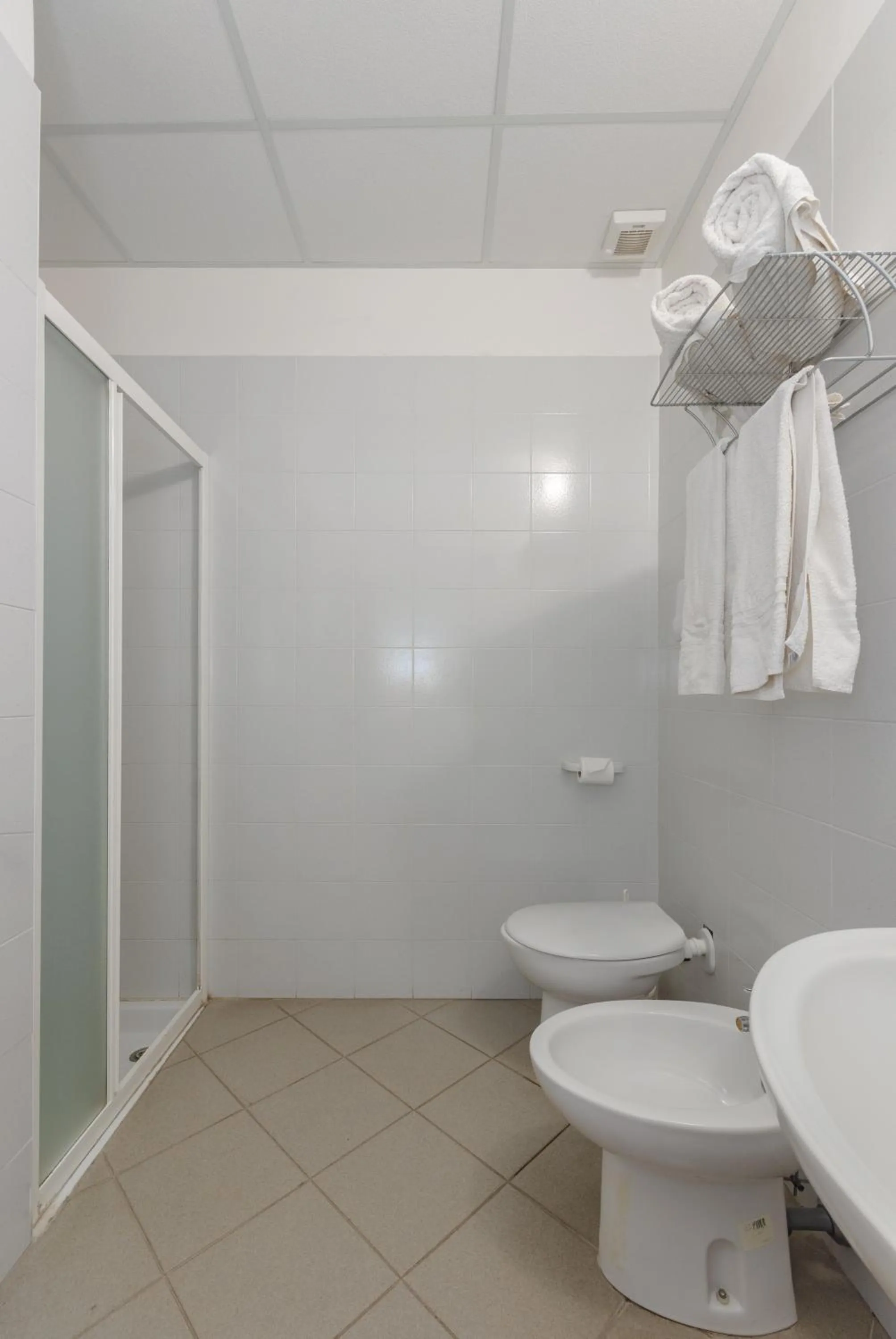 Bathroom in Hotel Moderno