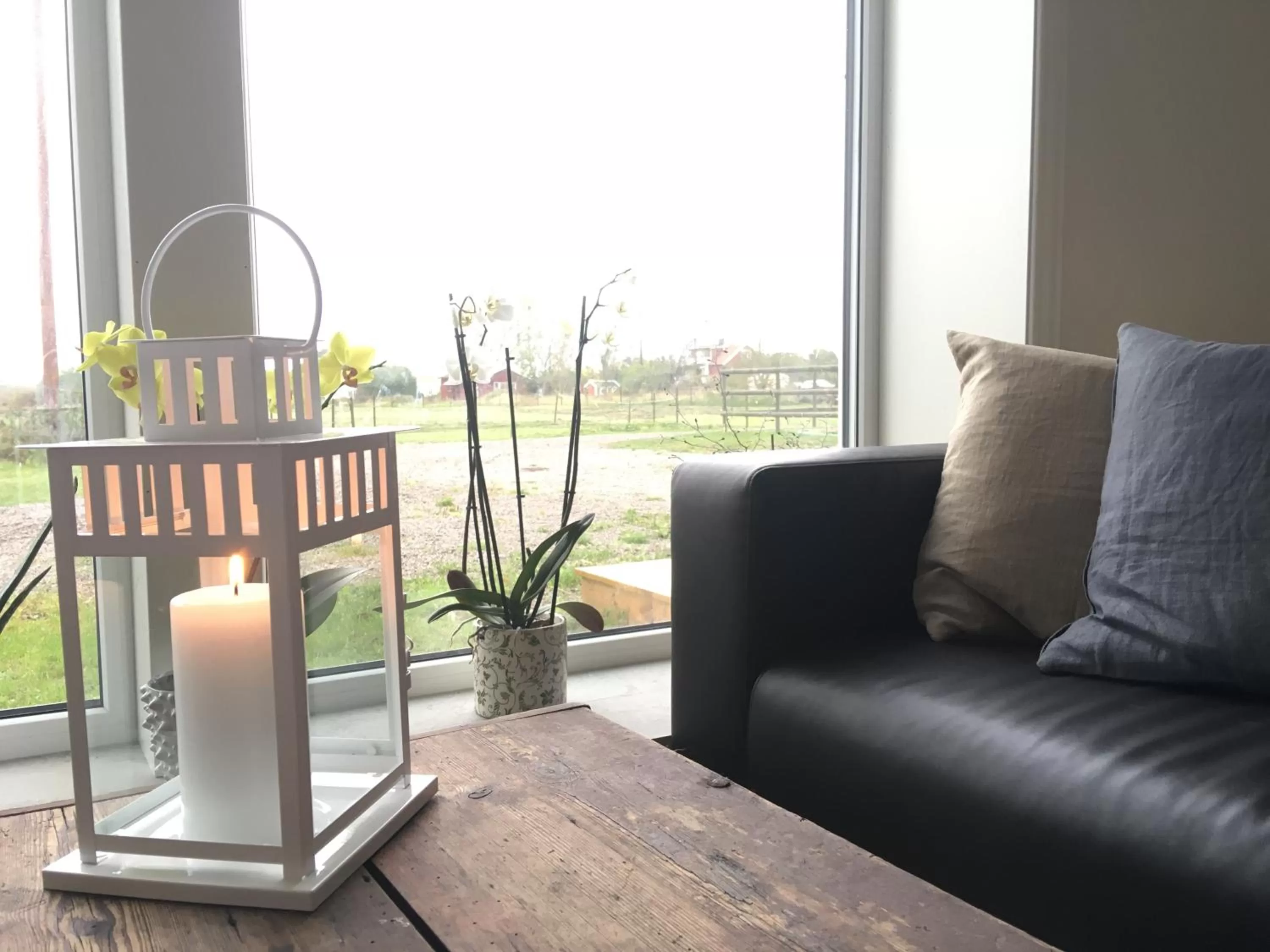 Seating area in Ölands Yoga Studio & Islandshästar, Stugor & Rum