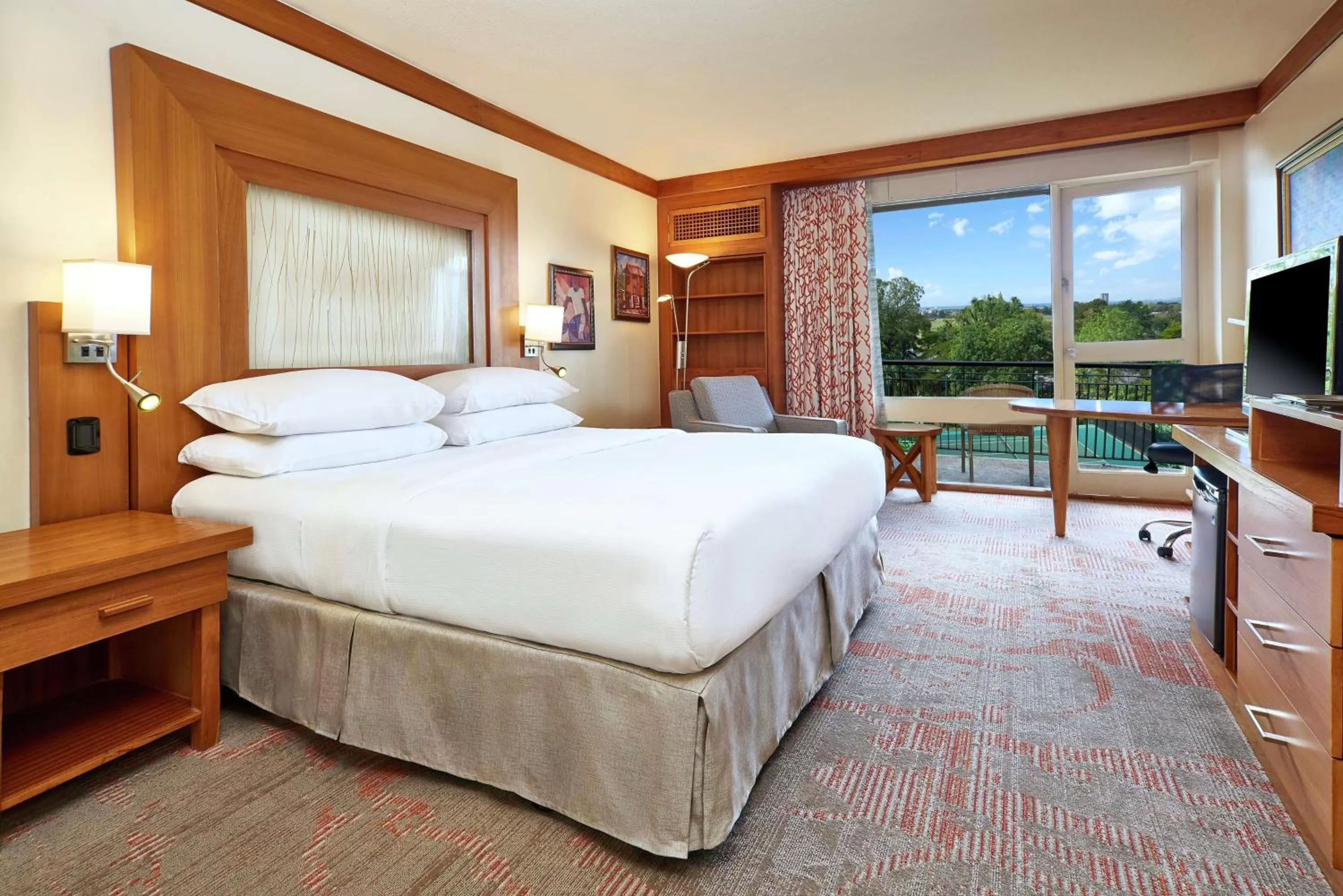 Bed in Hilton Trinidad & Conference Centre