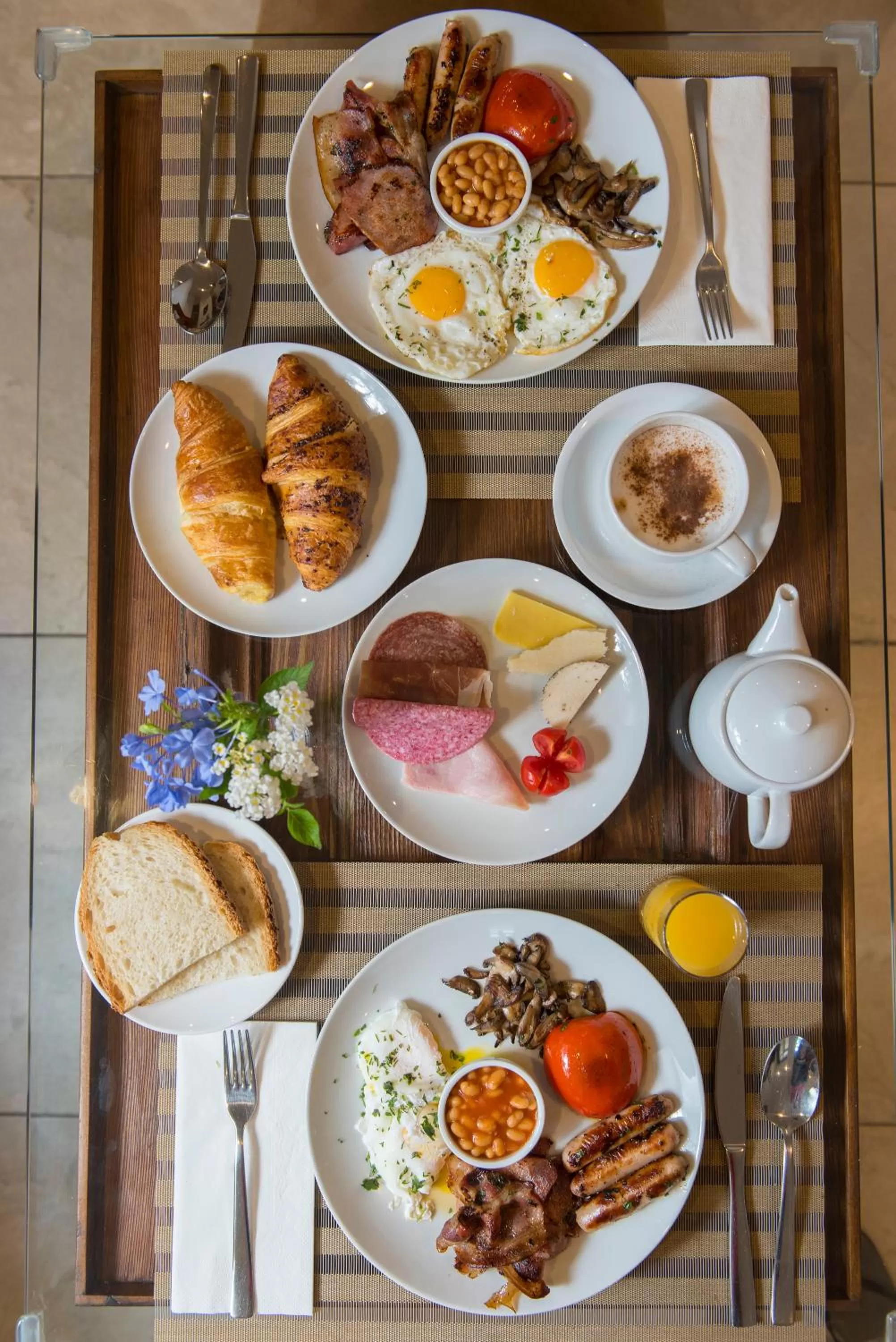English/Irish breakfast in Palazzo Violetta