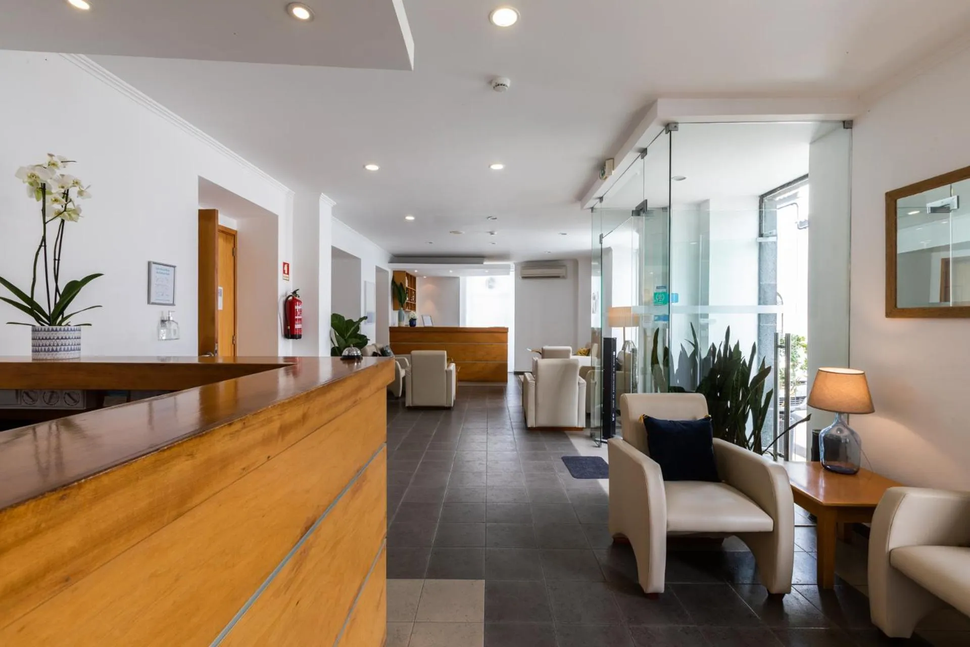 Lobby or reception in Hotel Arcanjo