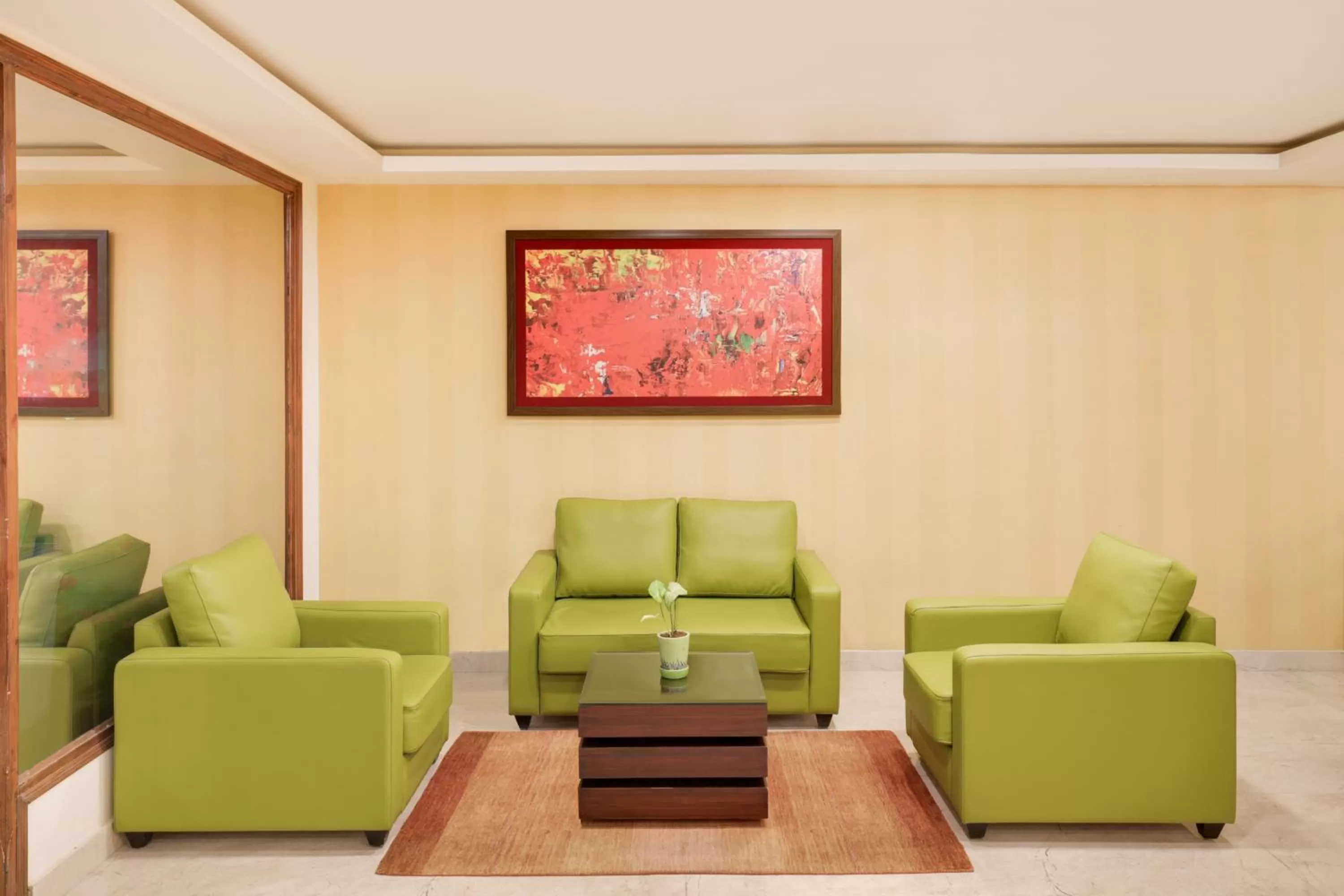 Seating Area in Lemon Tree Hotel Manali