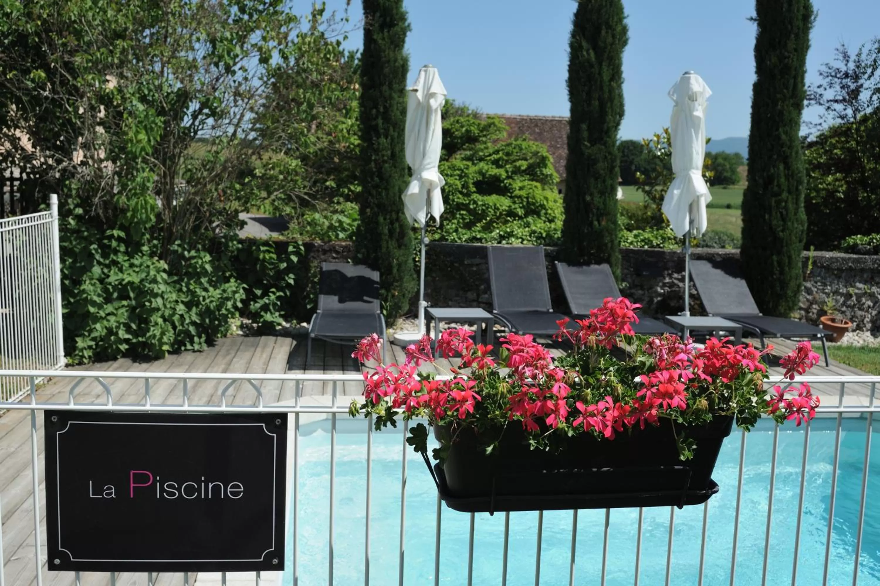 Pool view in Les Villas du Domaine de Suzel