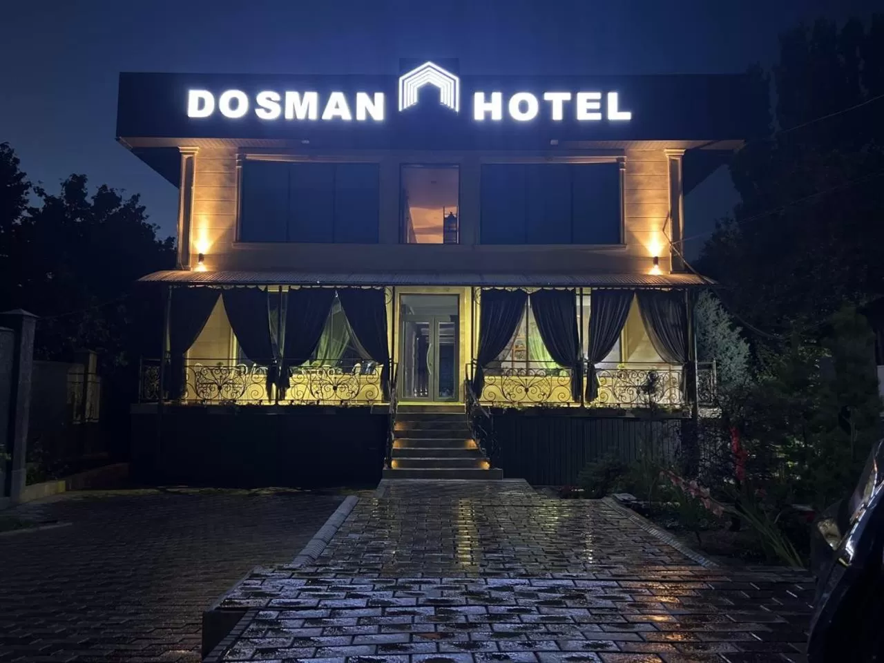 Property building in Dosman Hotel Bishkek