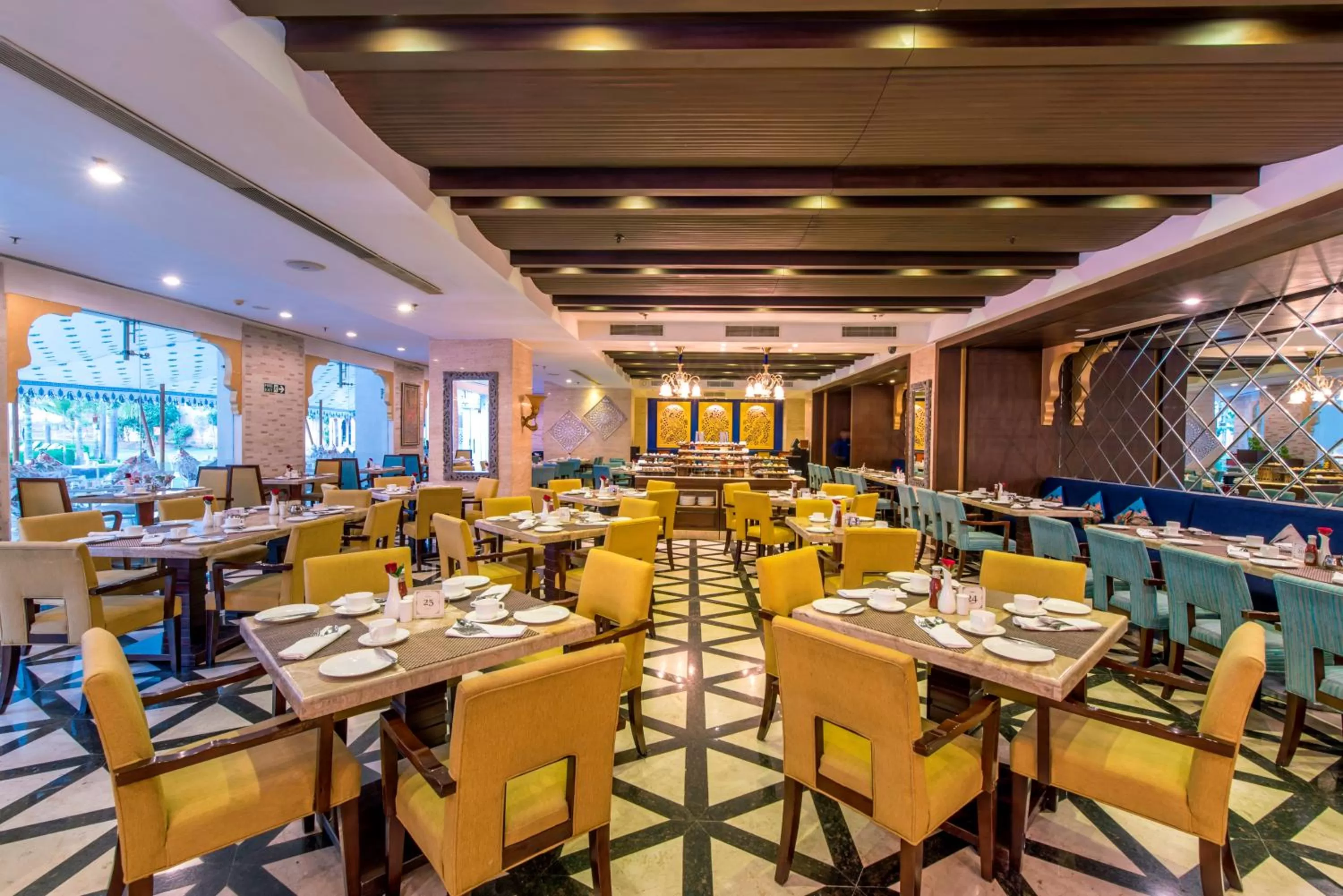 Restaurant/places to eat in Radisson Blu Udaipur Palace Resort & Spa