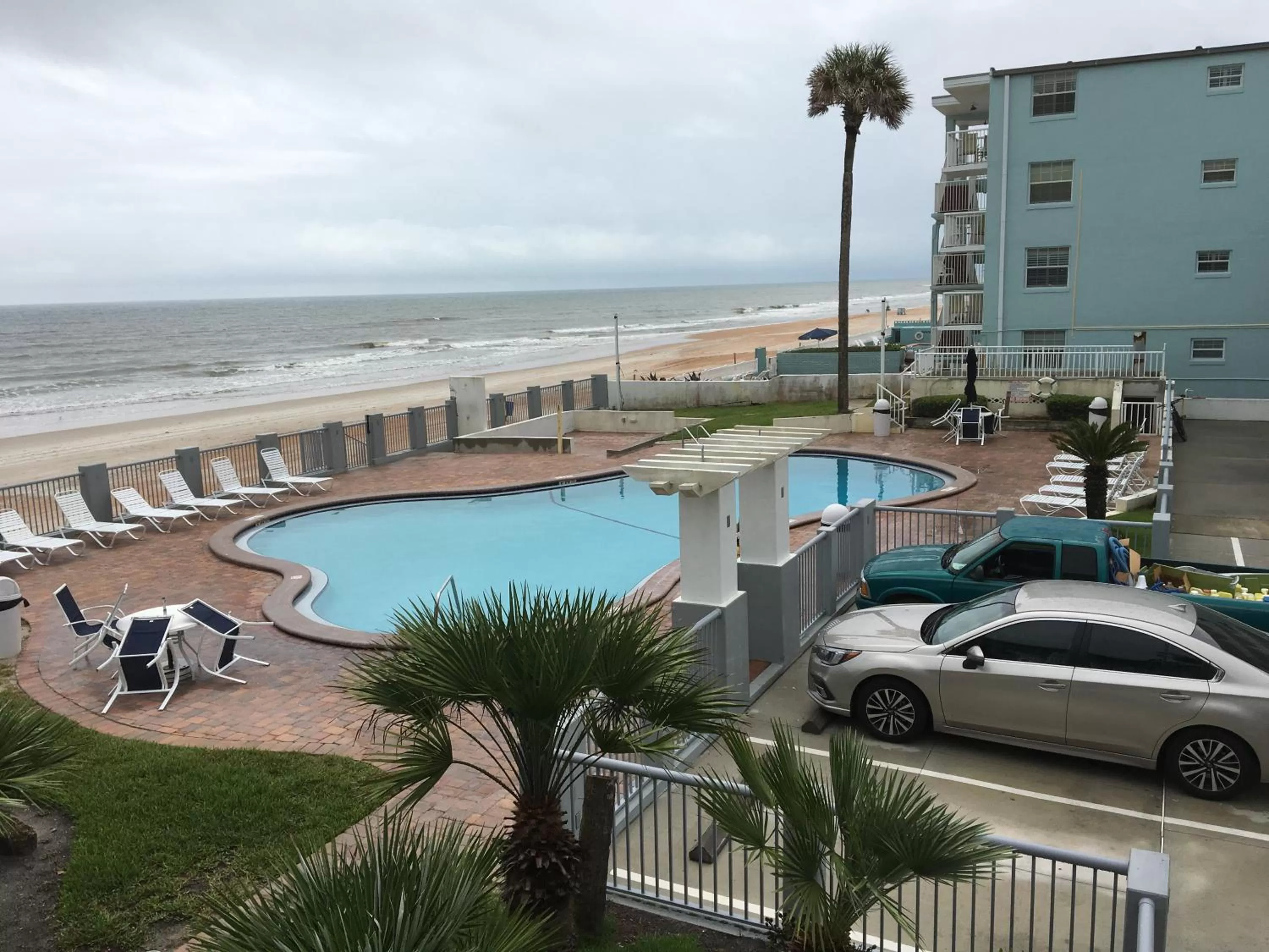 Pool view in Arya Blu Inn and Suites