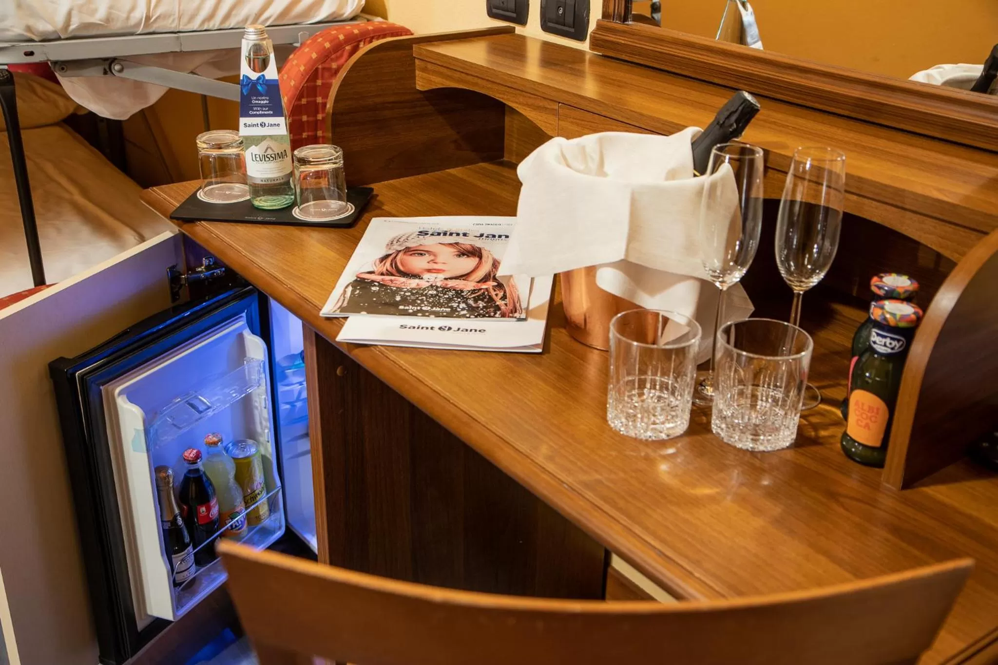 Bedroom in Hotel Bernina