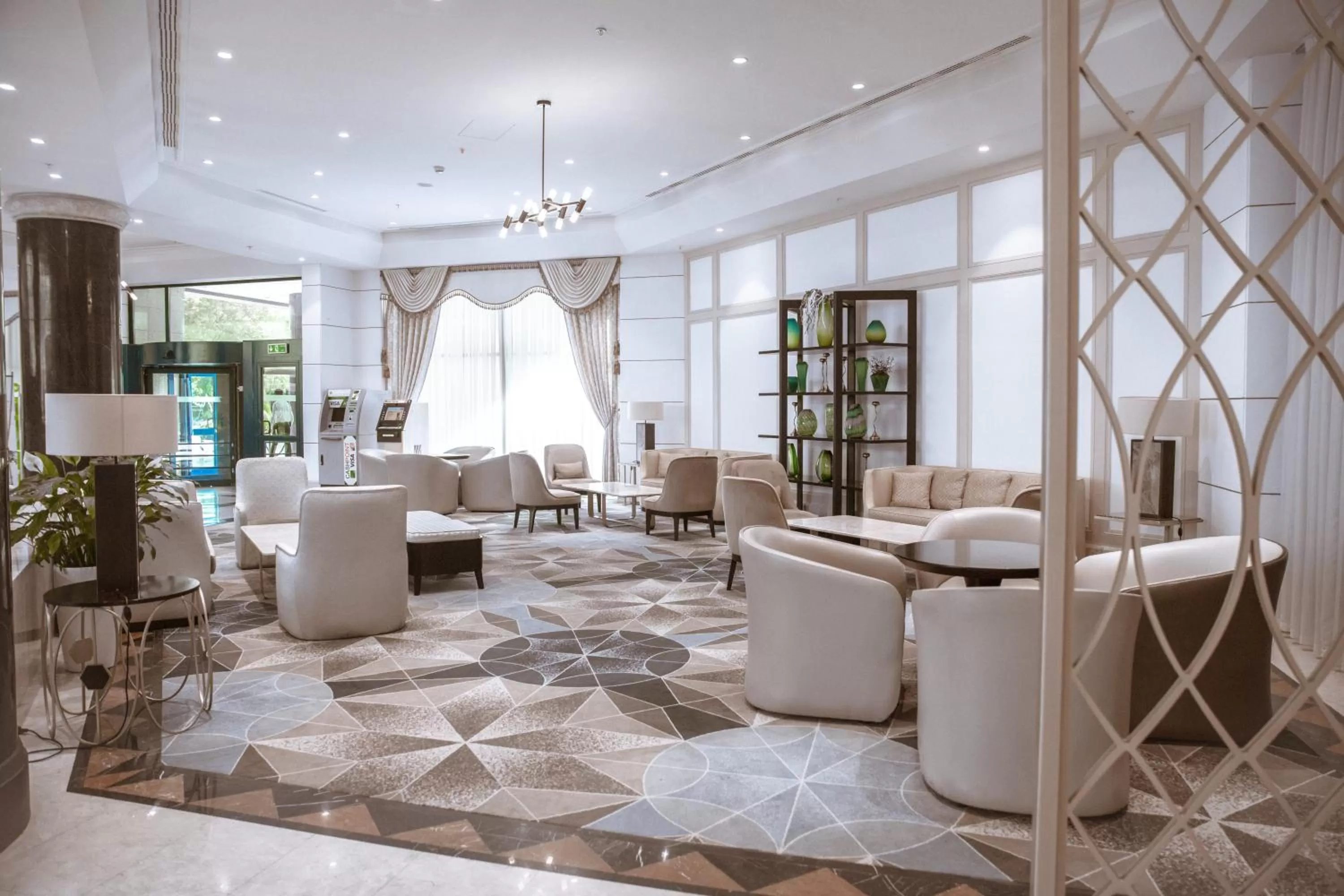 Lobby or reception in AZIMUT Grand Hotel Tashkent