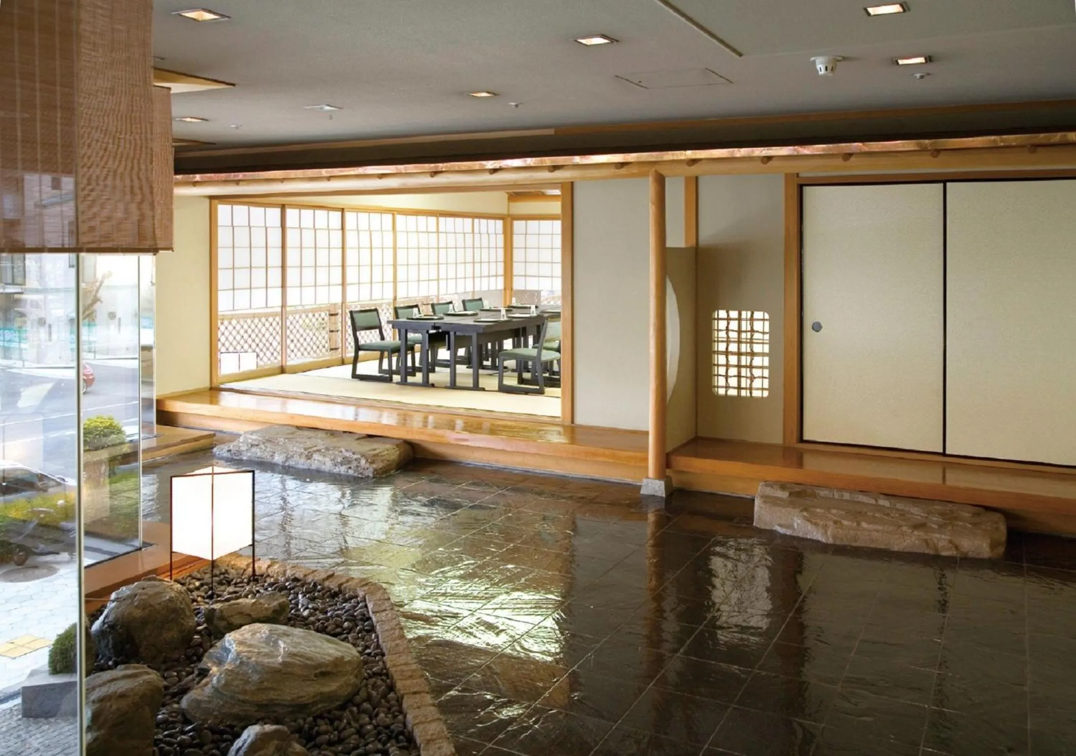 Restaurant/places to eat in Hotel Awina Osaka