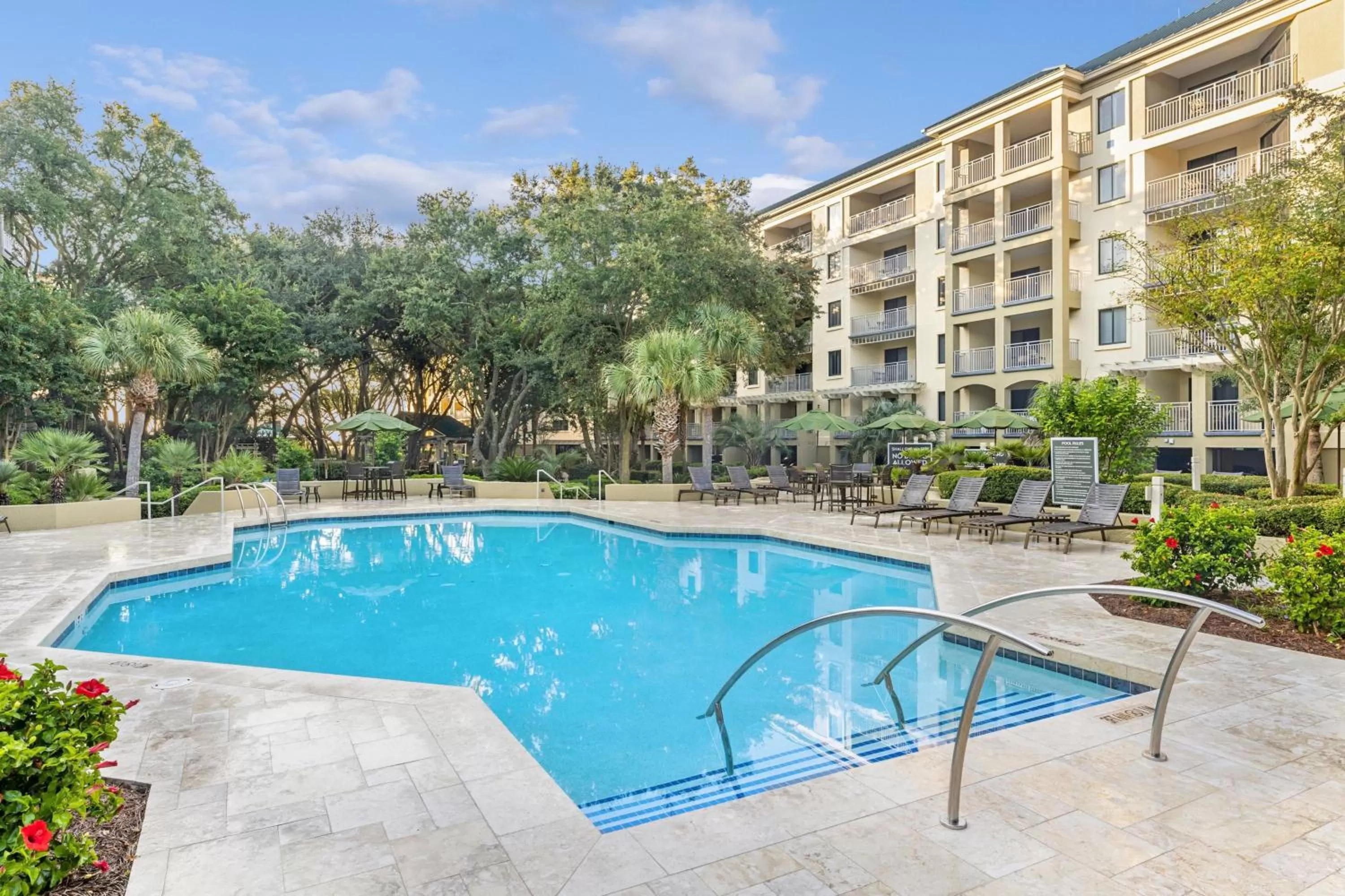 Swimming pool in Marriott's Barony Beach Club