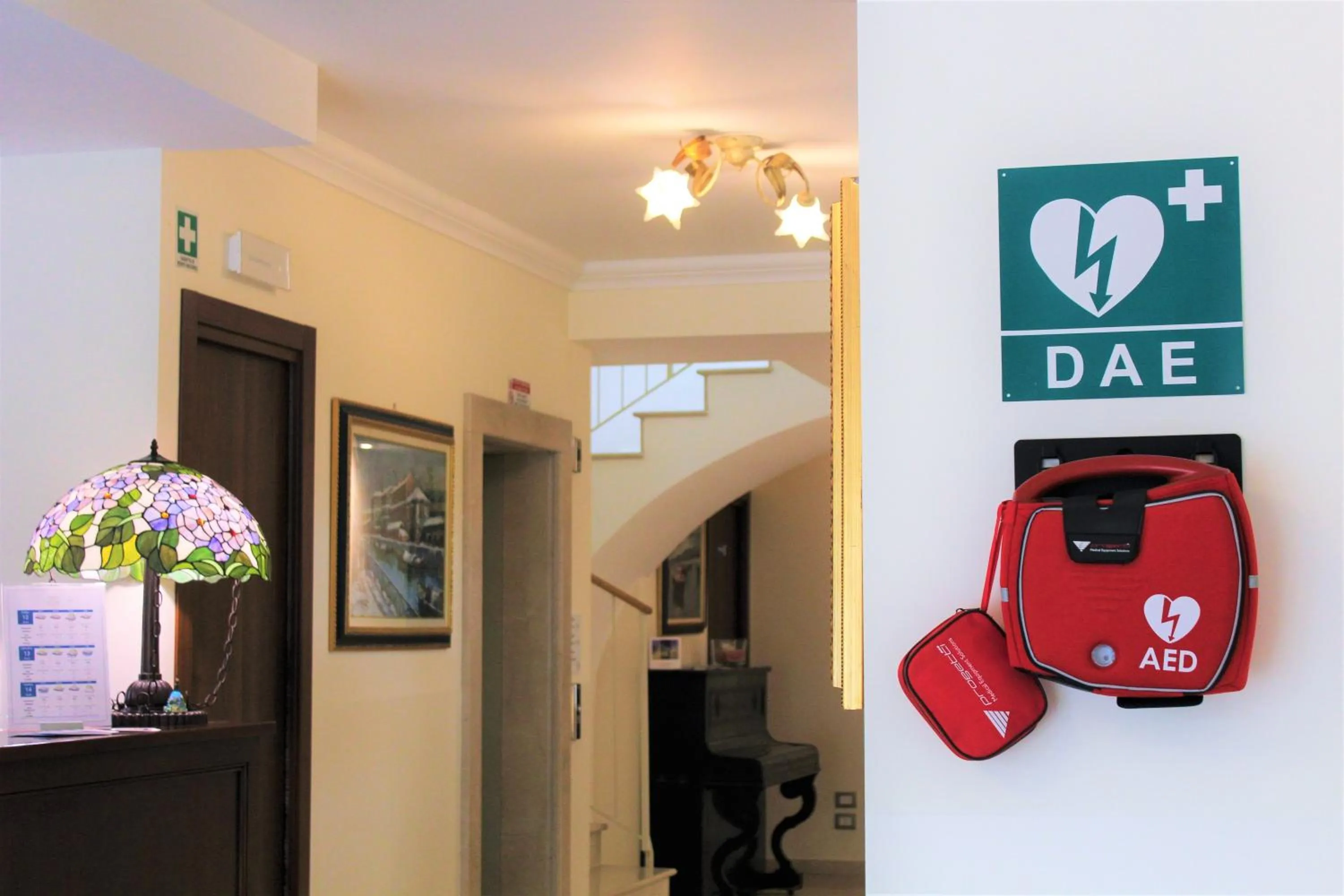 Communal lounge/ TV room in Hotel Rosa